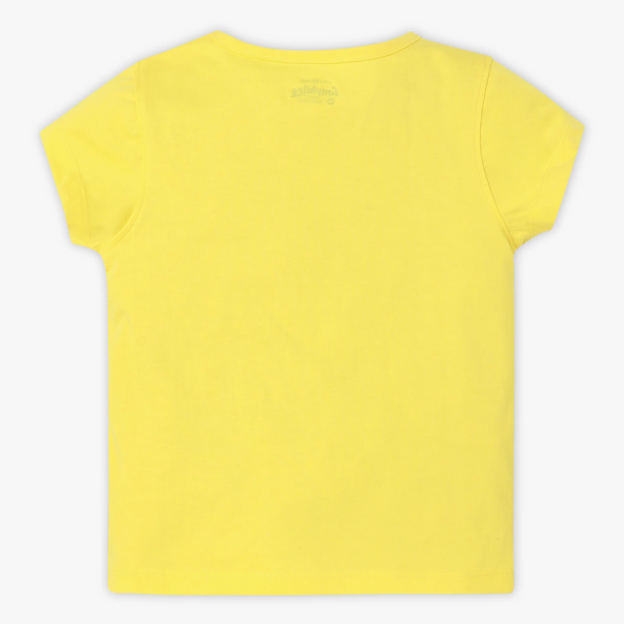 Girls Graphic Crew Neck Short Sleeve T-Shirt - Image 2