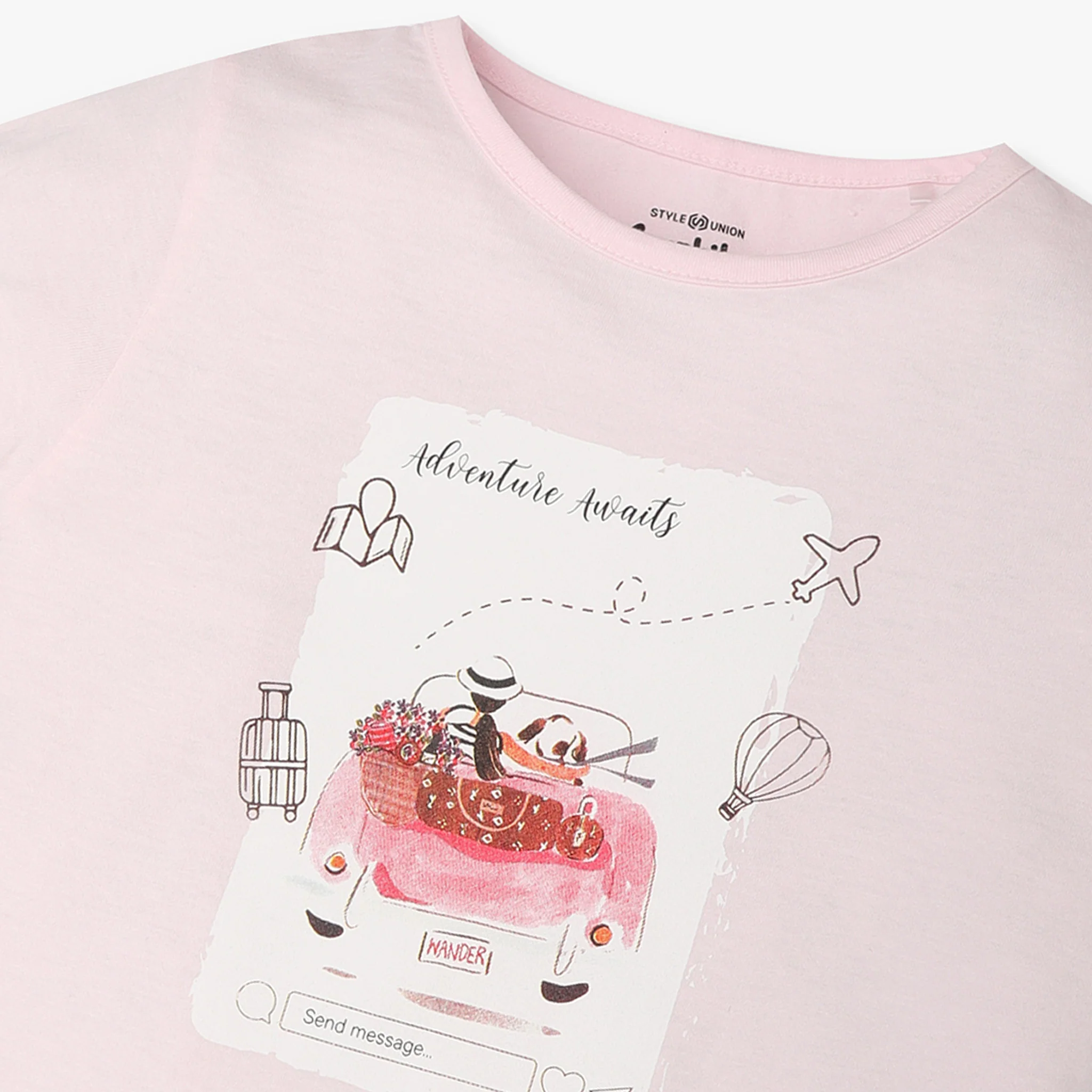 Girls Crew Neck Short Sleeve Fun Playtime Graphic T-Shirt - Image 3