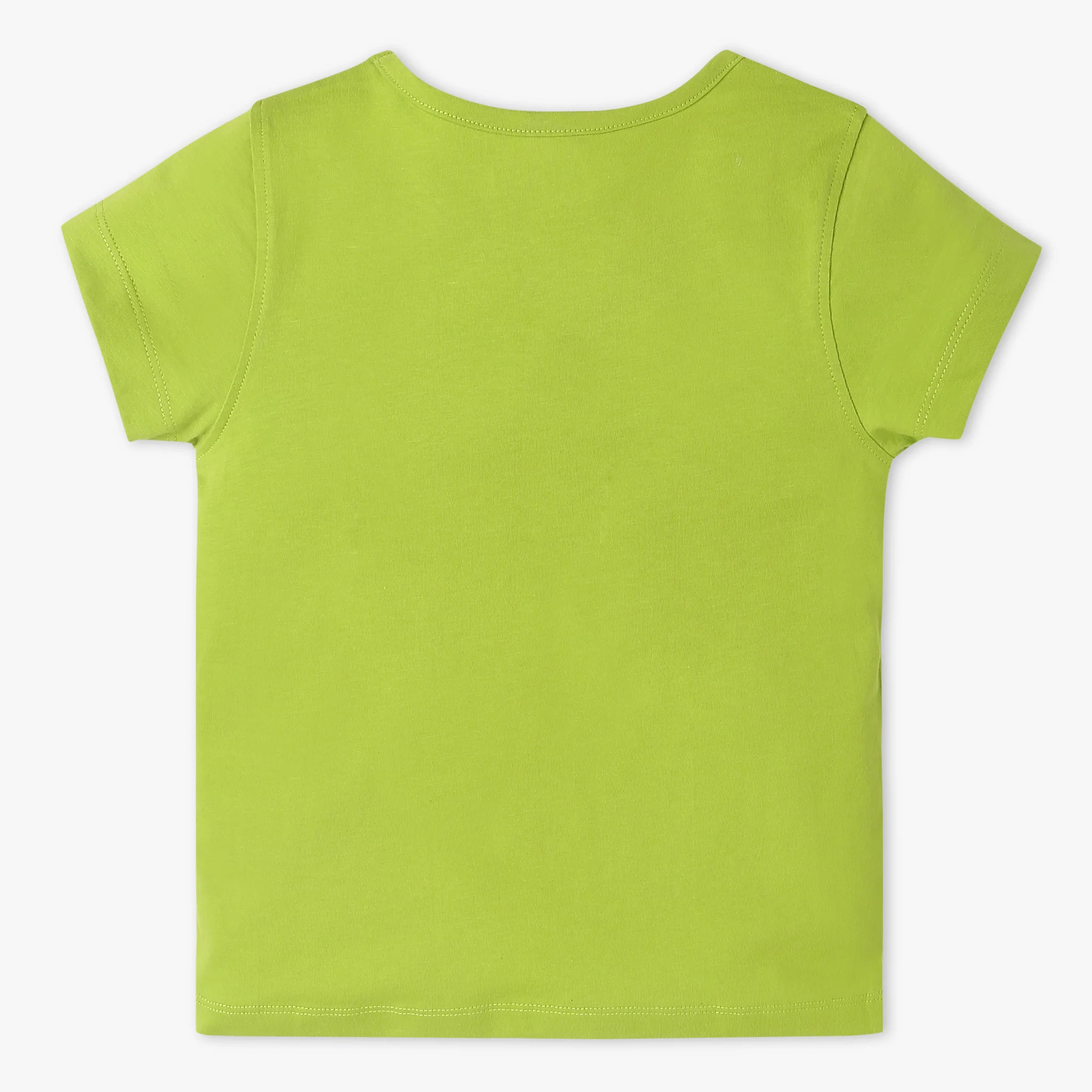 Girls Crew Neck Playtime Graphic T-Shirt - Image 2