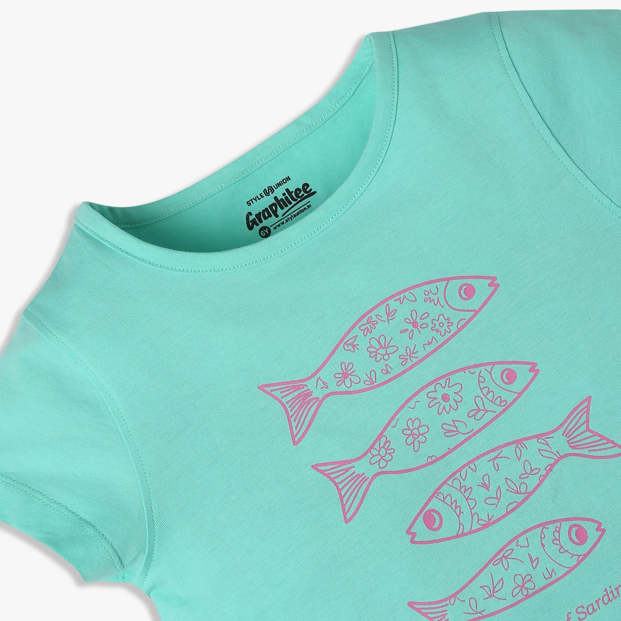 Girls Crew Neck Short Sleeve Fun Playtime Graphic T-Shirt - Image 3