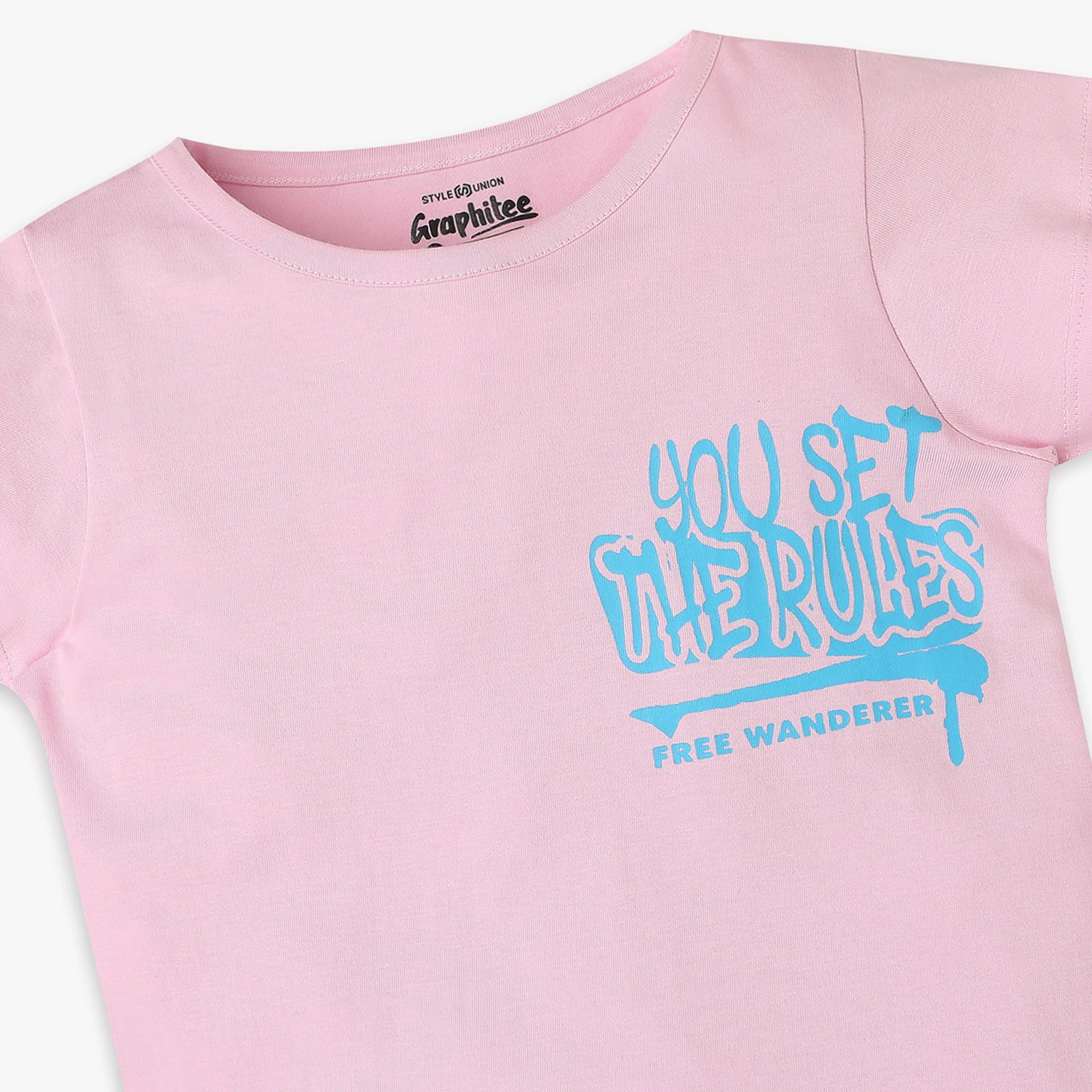 Girls Regular Fit Graphic T-Shirt - Image 3