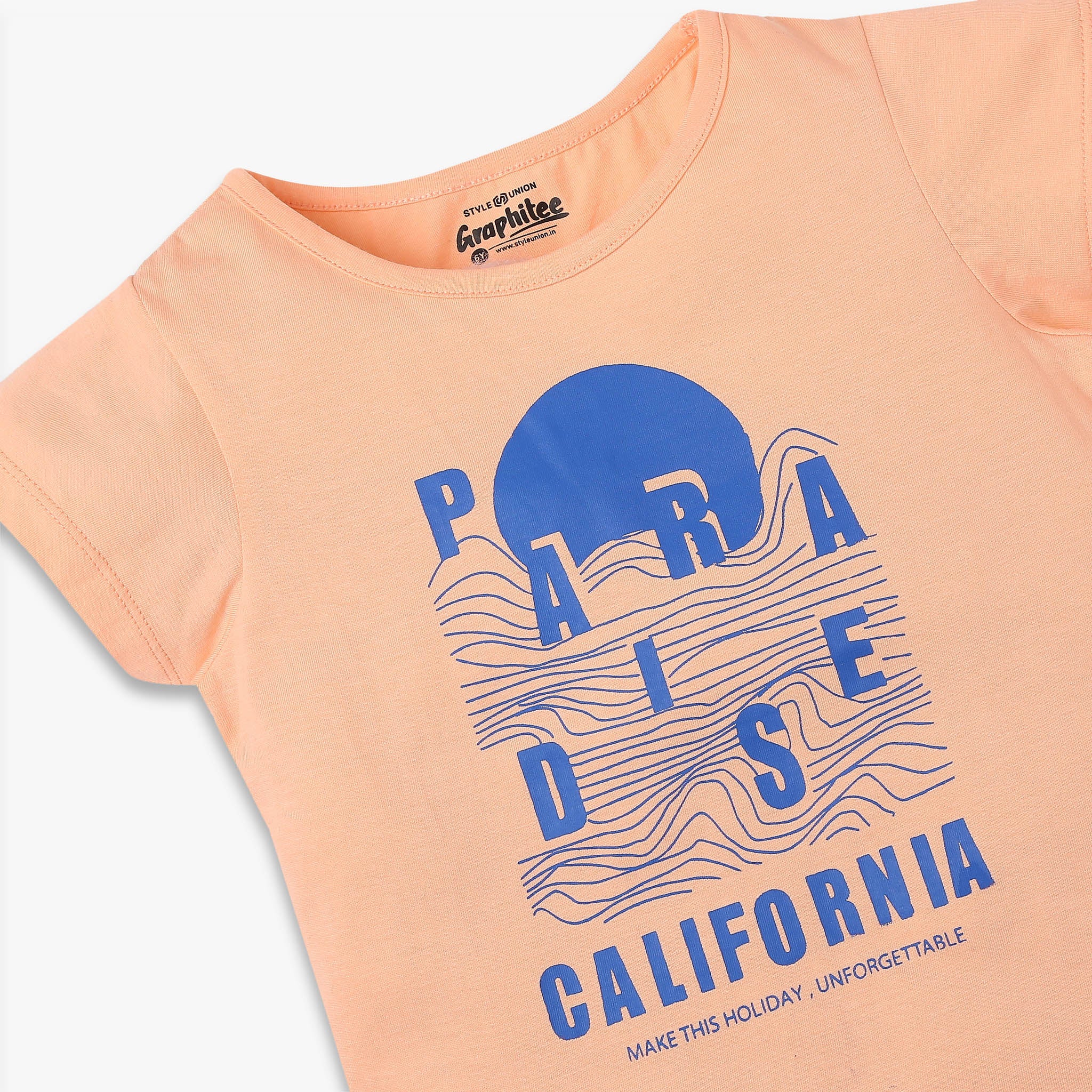 Girls Regular Fit Graphic T-Shirt - Image 3