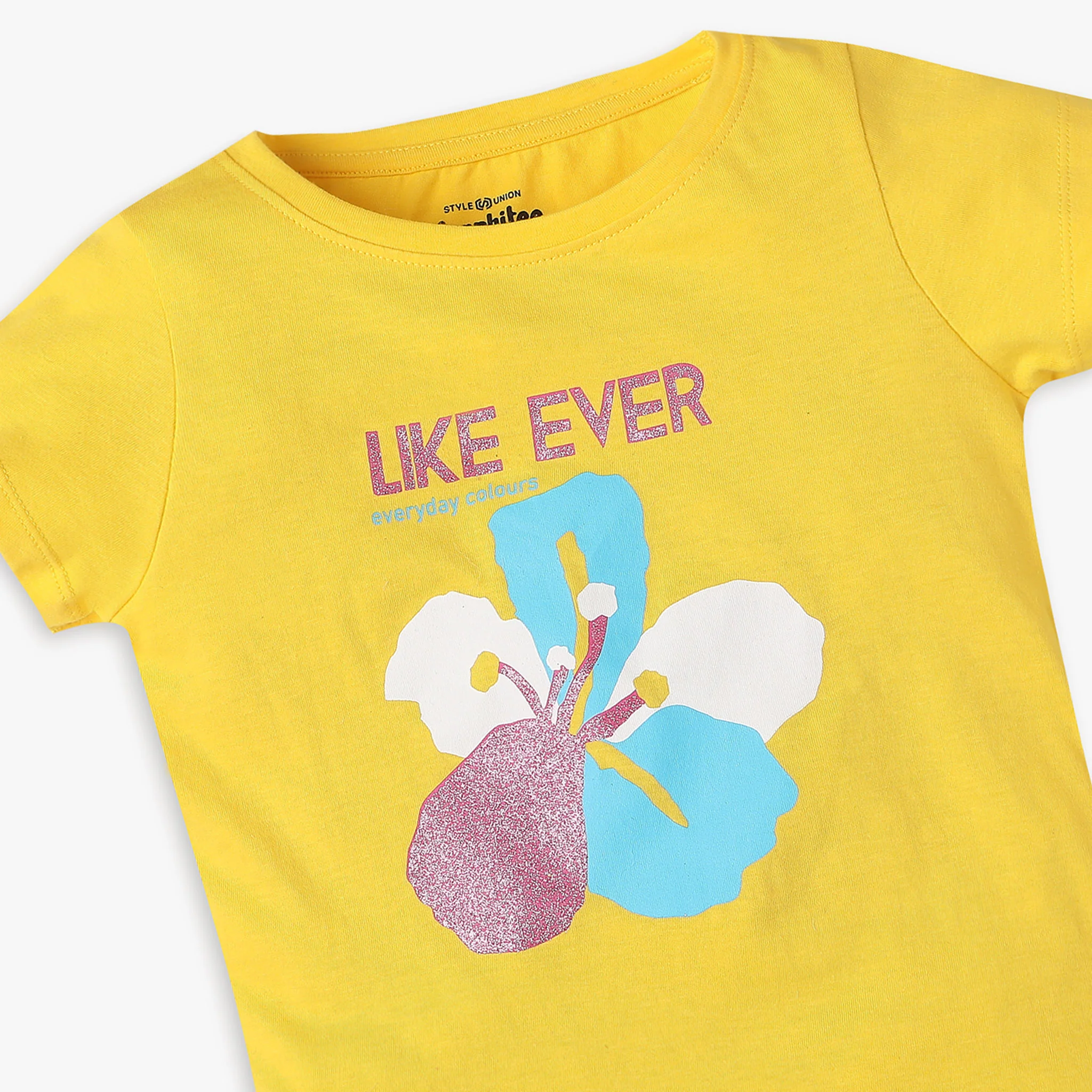 Girls Regular Fit Graphic T-Shirt - Image 3
