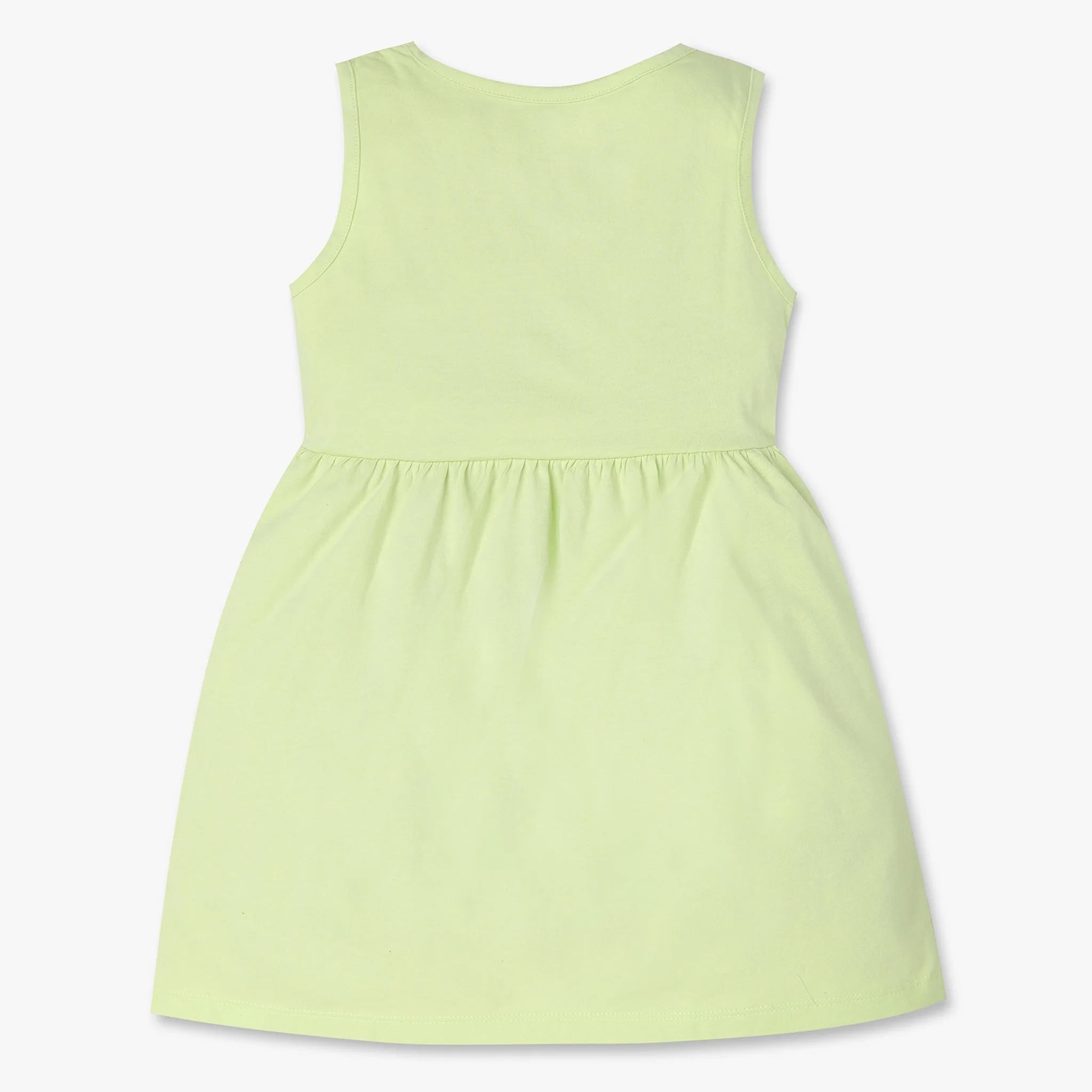 Girls Printed Playtime Sleeveless Dress - Image 2