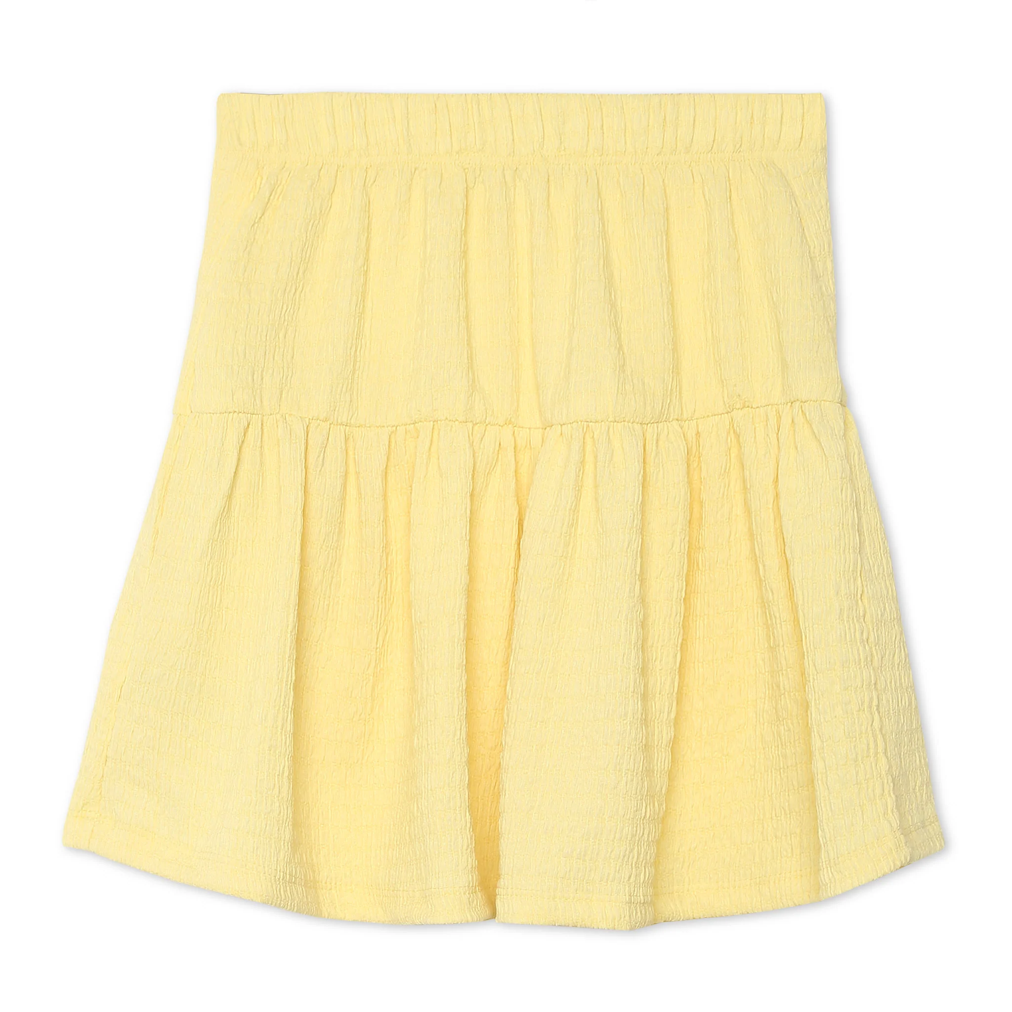 Girls Above Knee Solid Skirt - Image 2