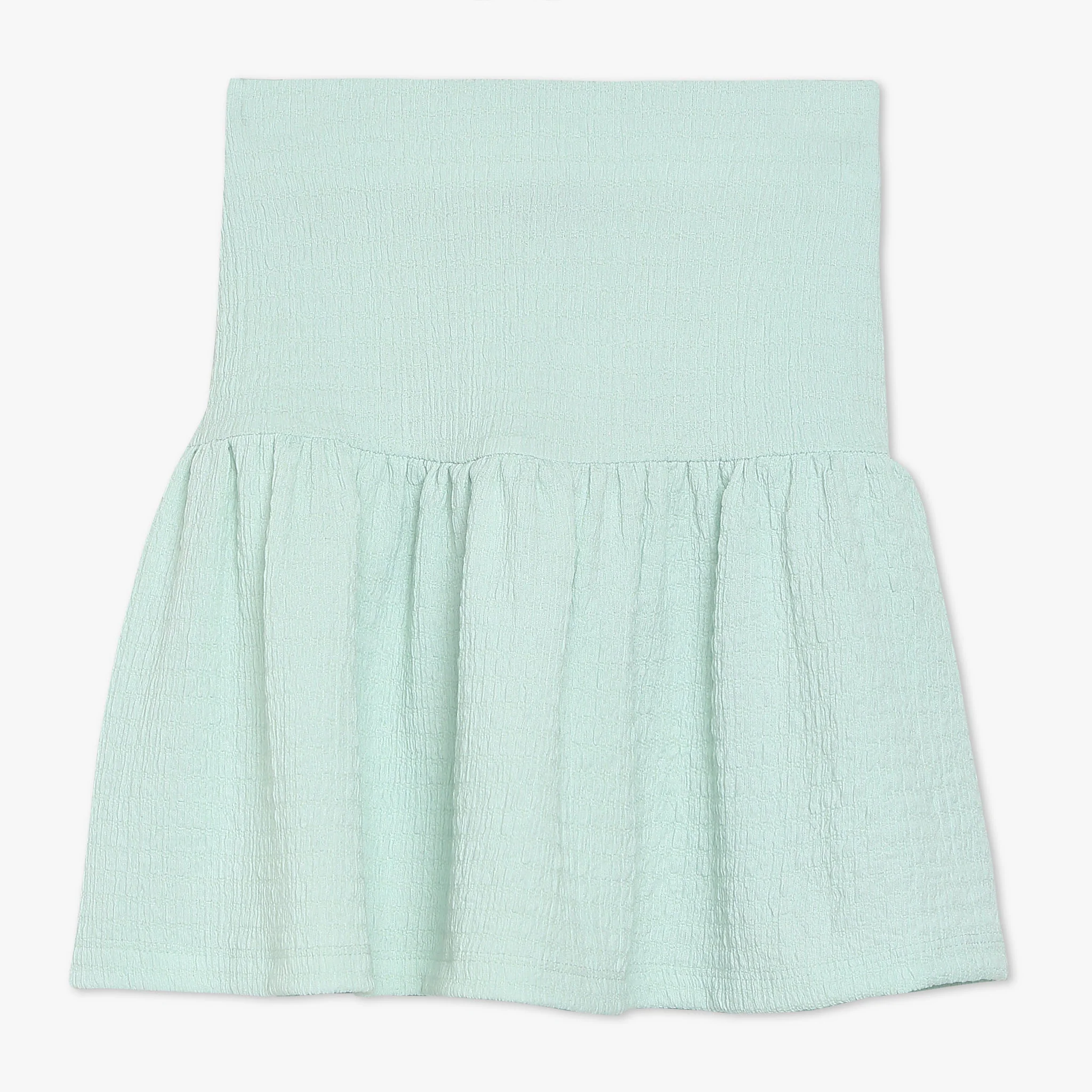 Girls Above Knee Solid Skirt - Image 4