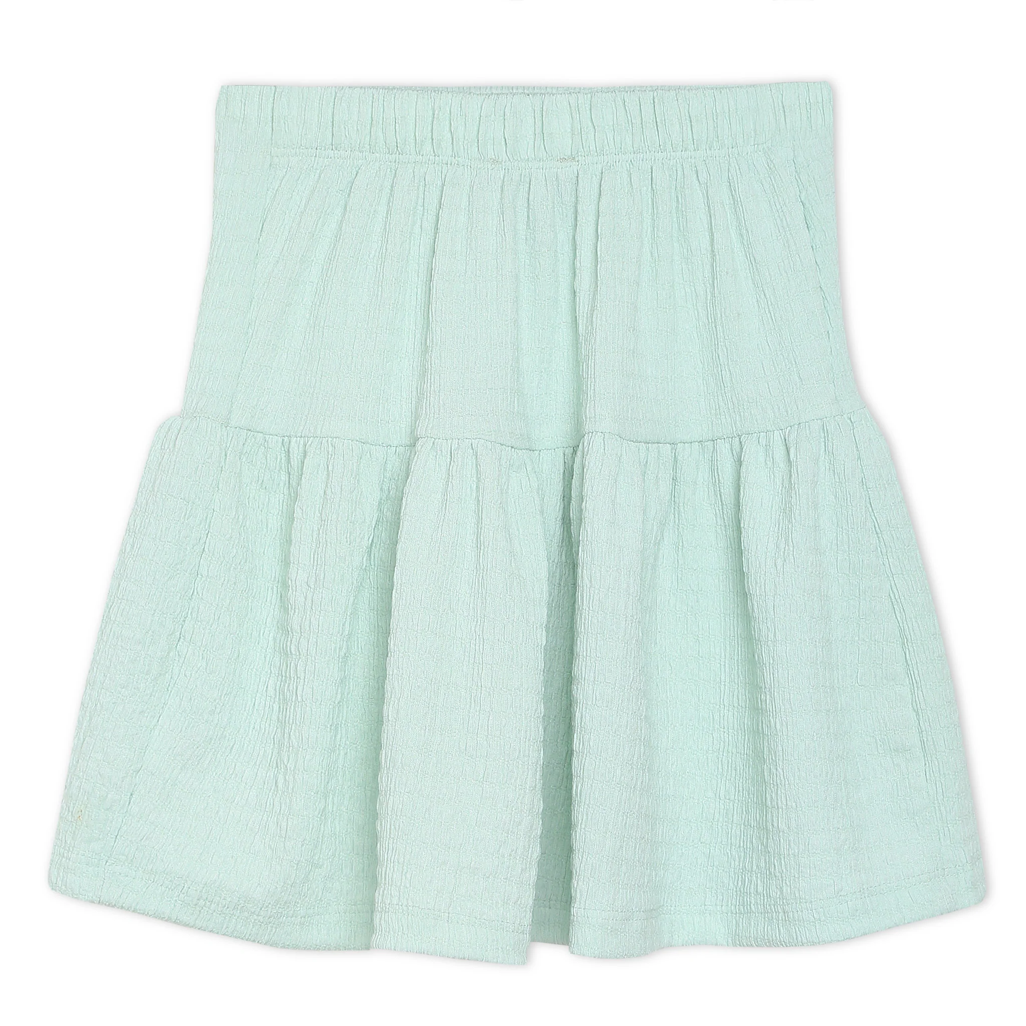 Girls Above Knee Solid Skirt - Image 5