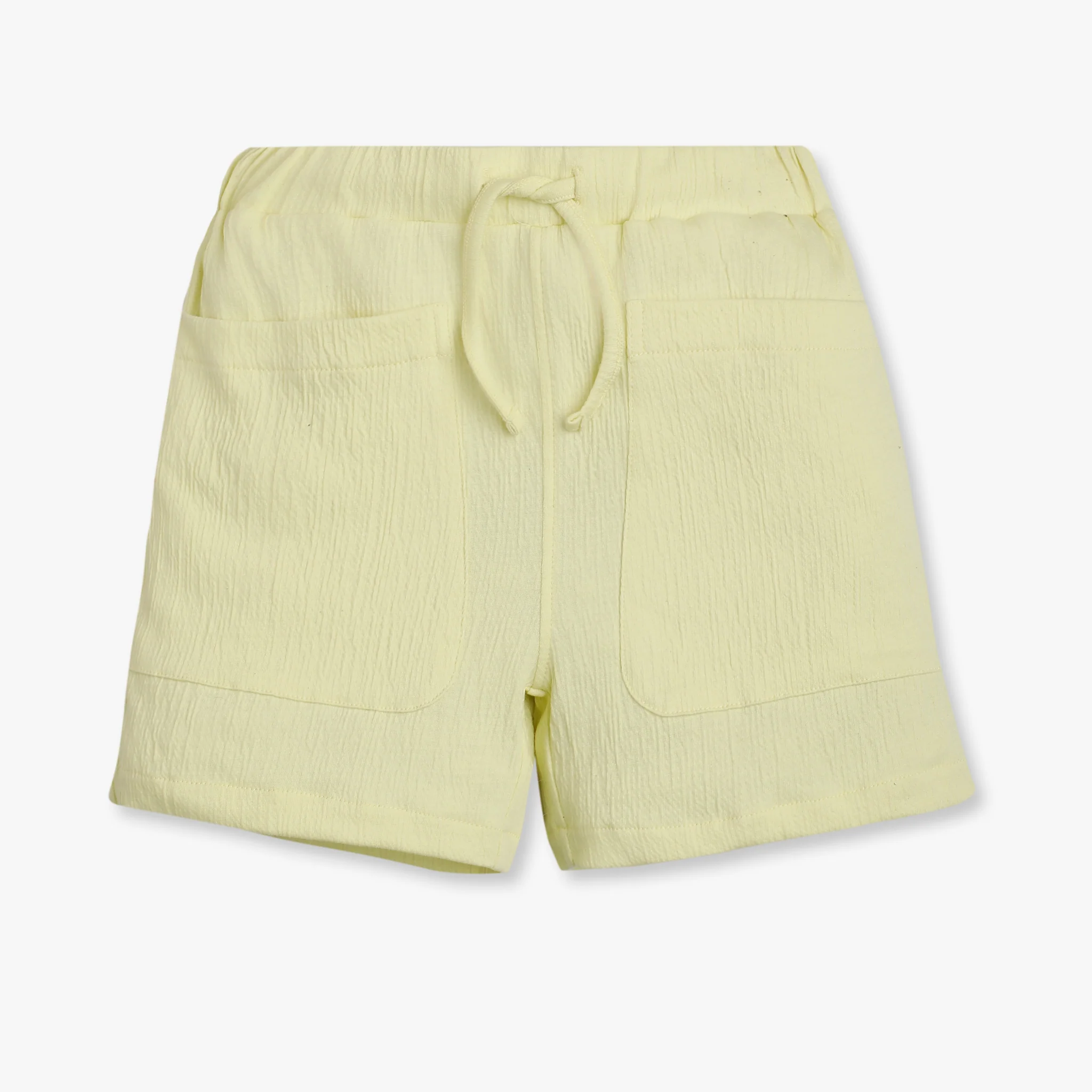 Girls Regular Fit Solid Mid Rise Shorts - Image 16