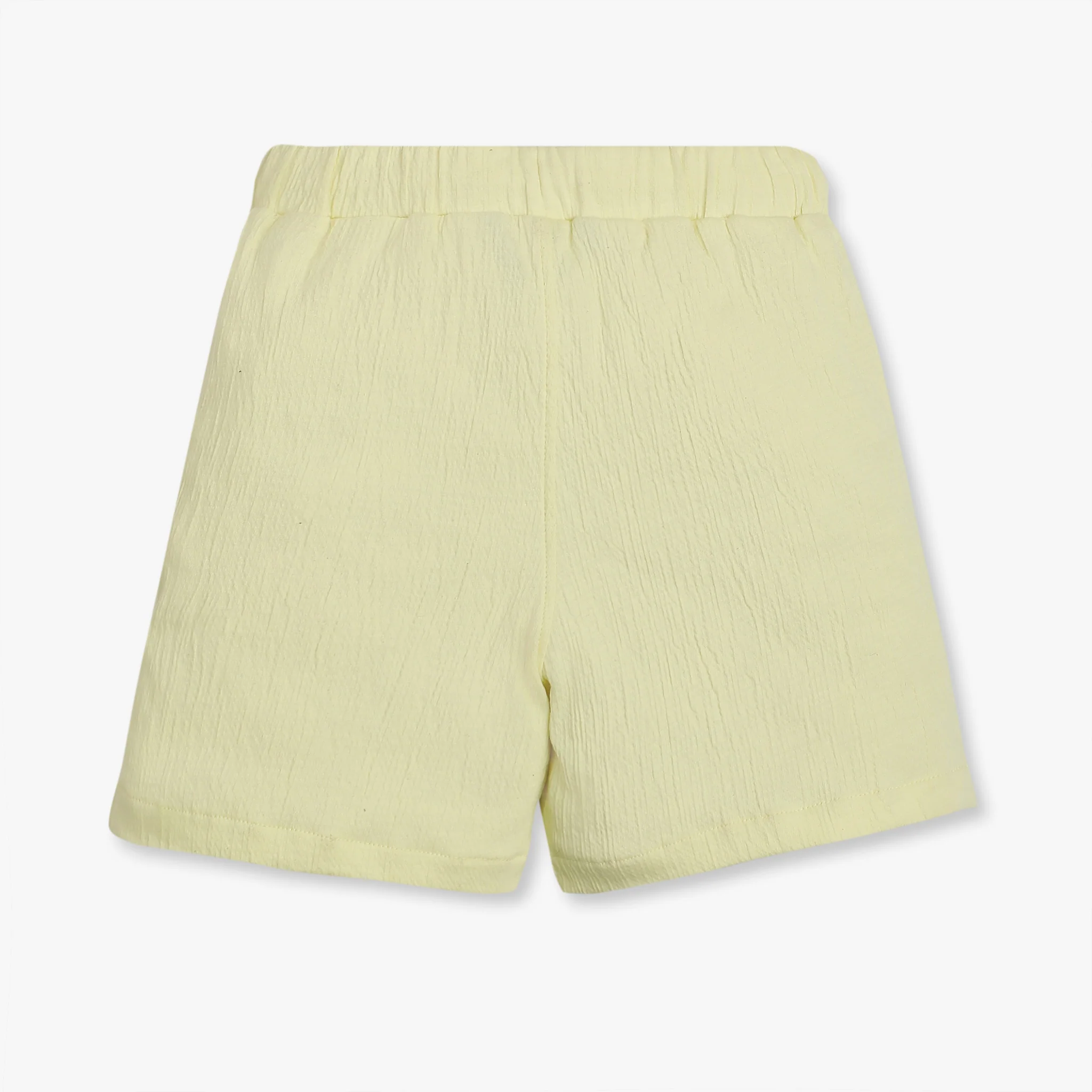 Girls Regular Fit Solid Mid Rise Shorts - Image 17
