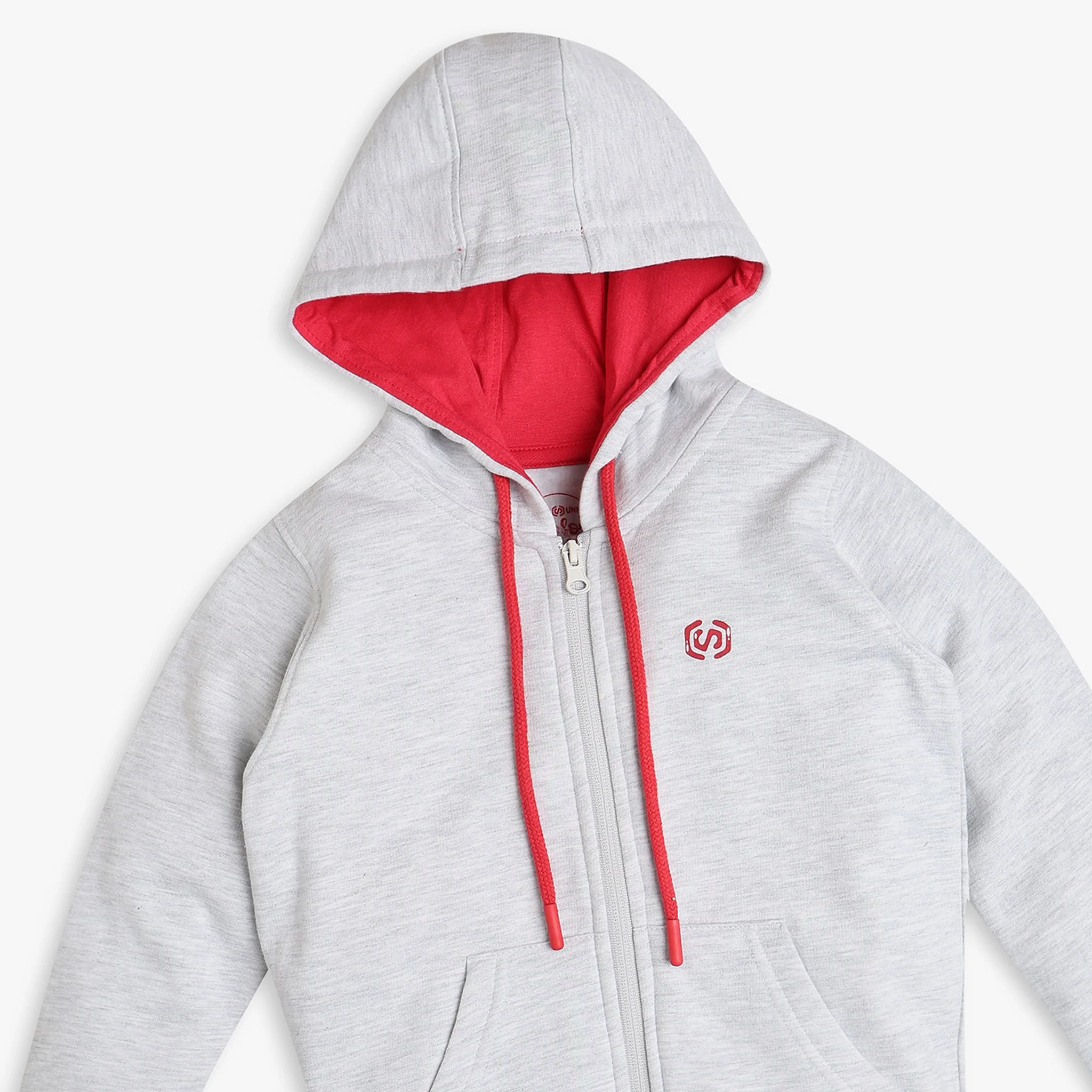 Girl's Regular Fit Solid Sweat Tee - Image 3