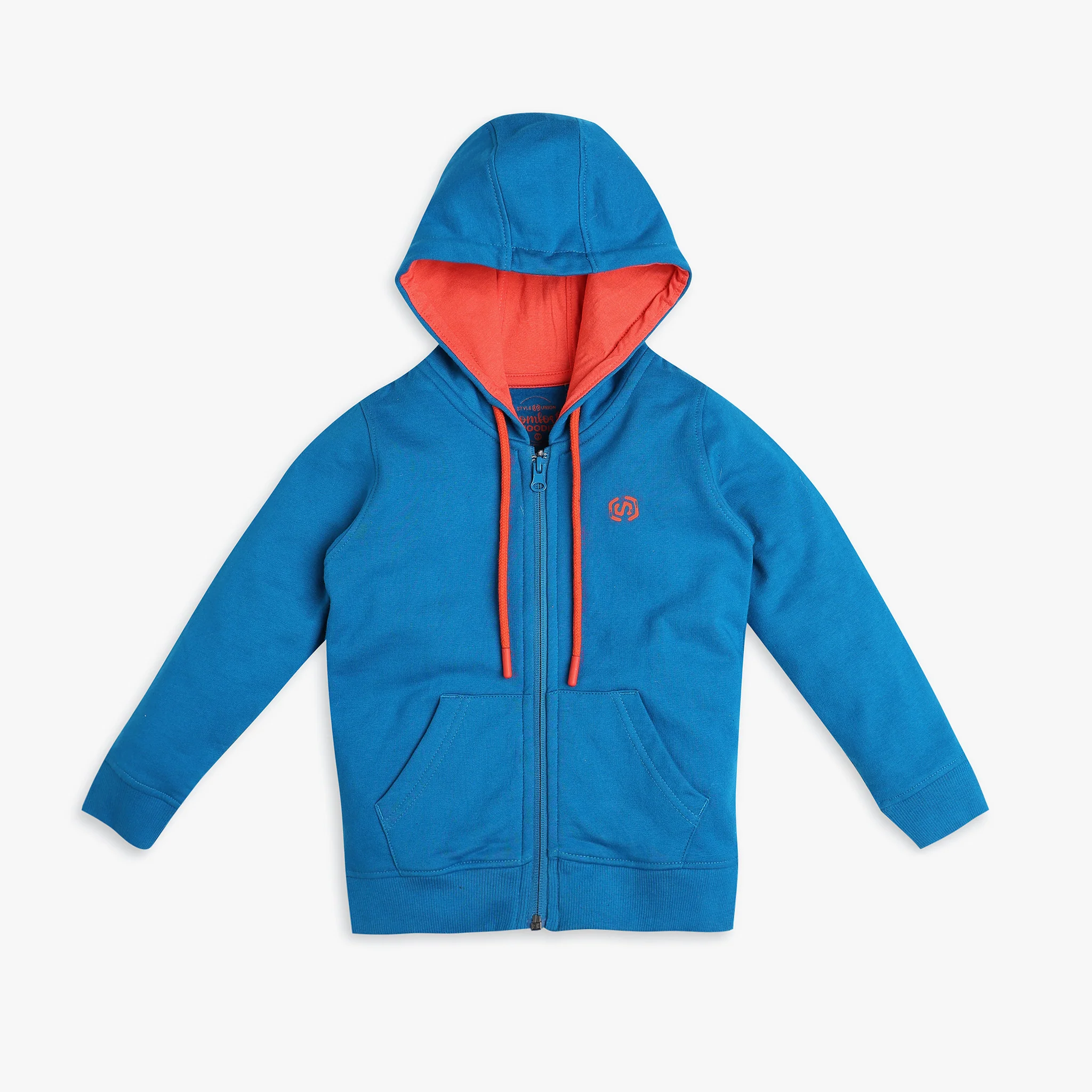 Girl's Regular Fit Solid Sweat Tee - Image 4
