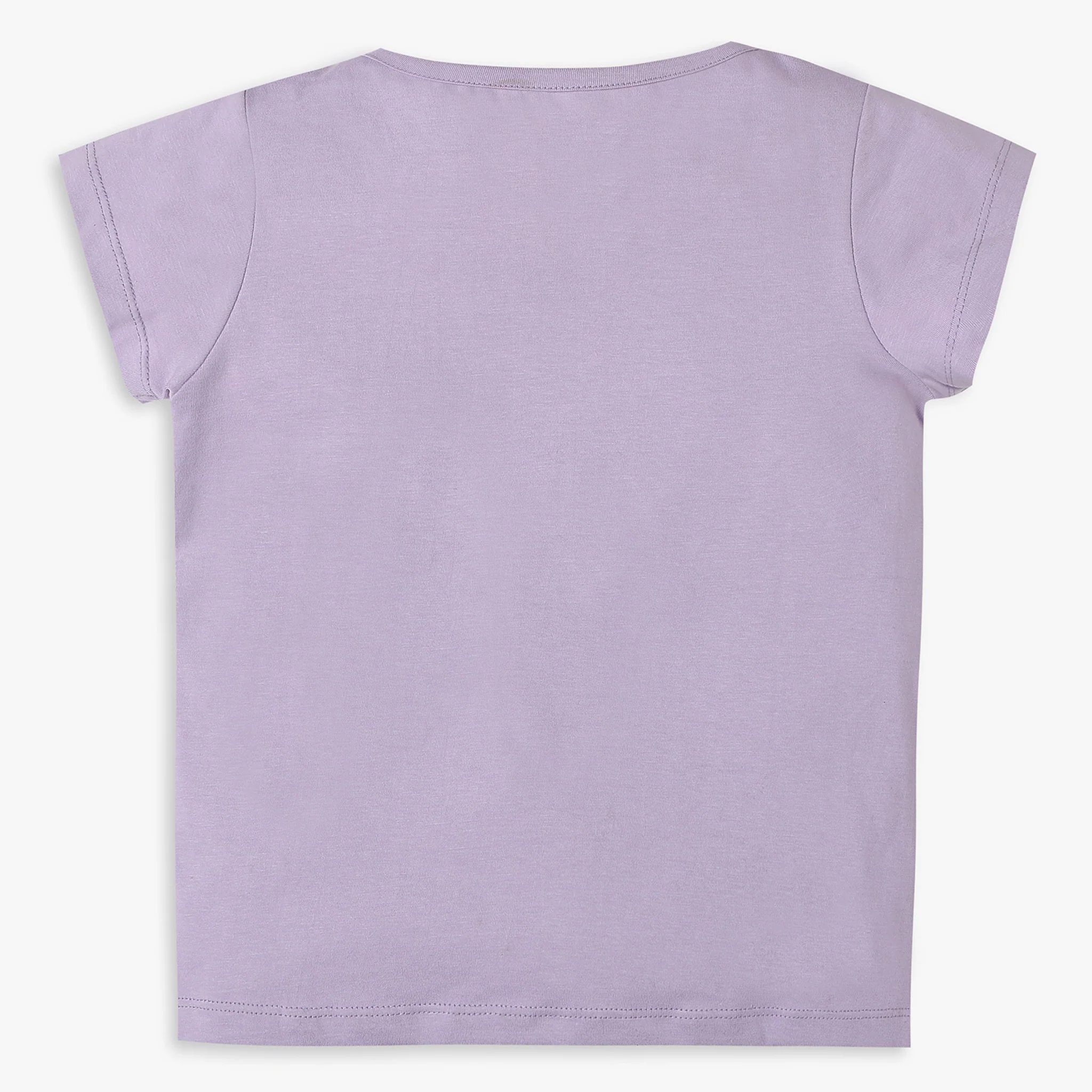 Girls Regular Fit Solid T-Shirt - Image 5