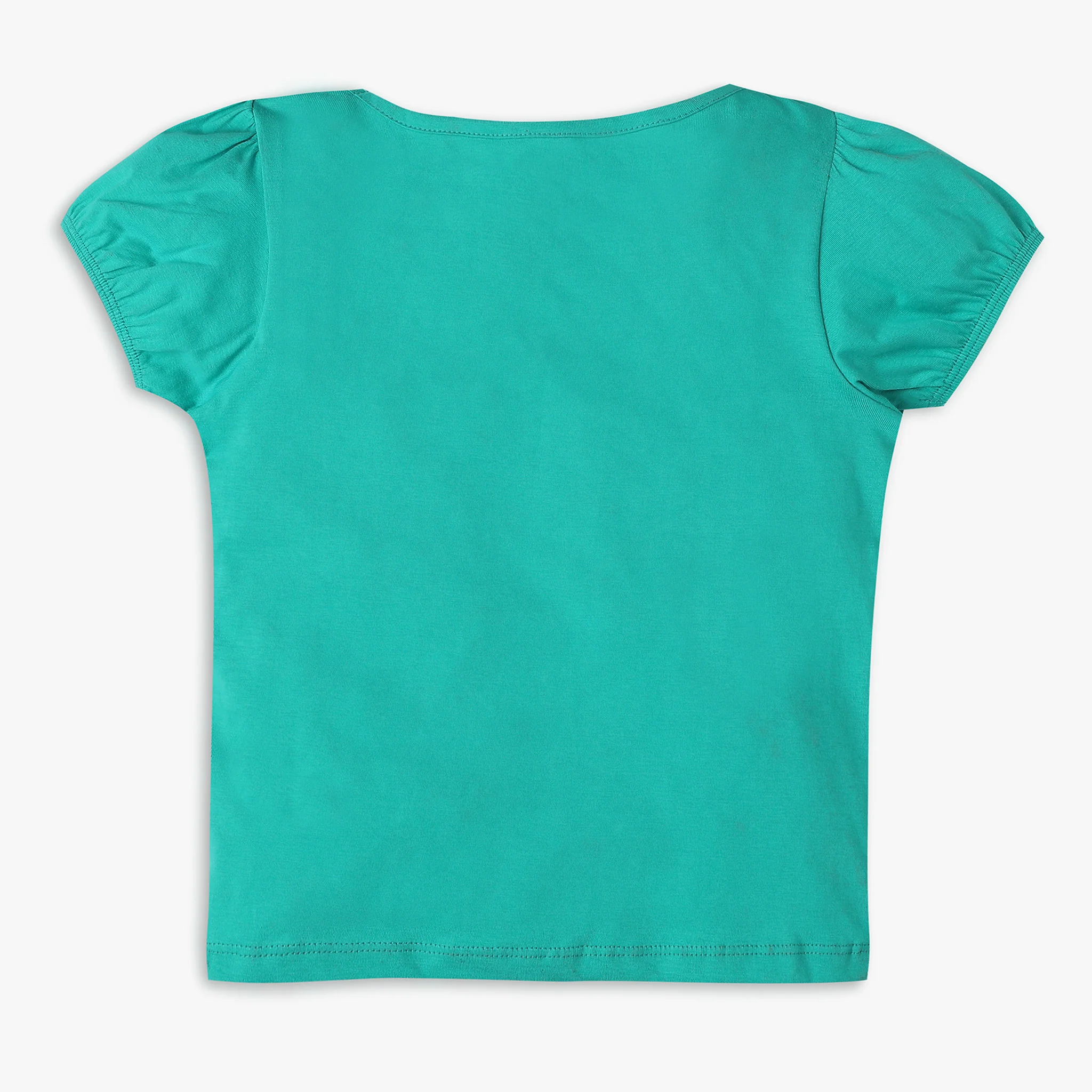 Girls Regular Fit Solid T-Shirt - Image 14