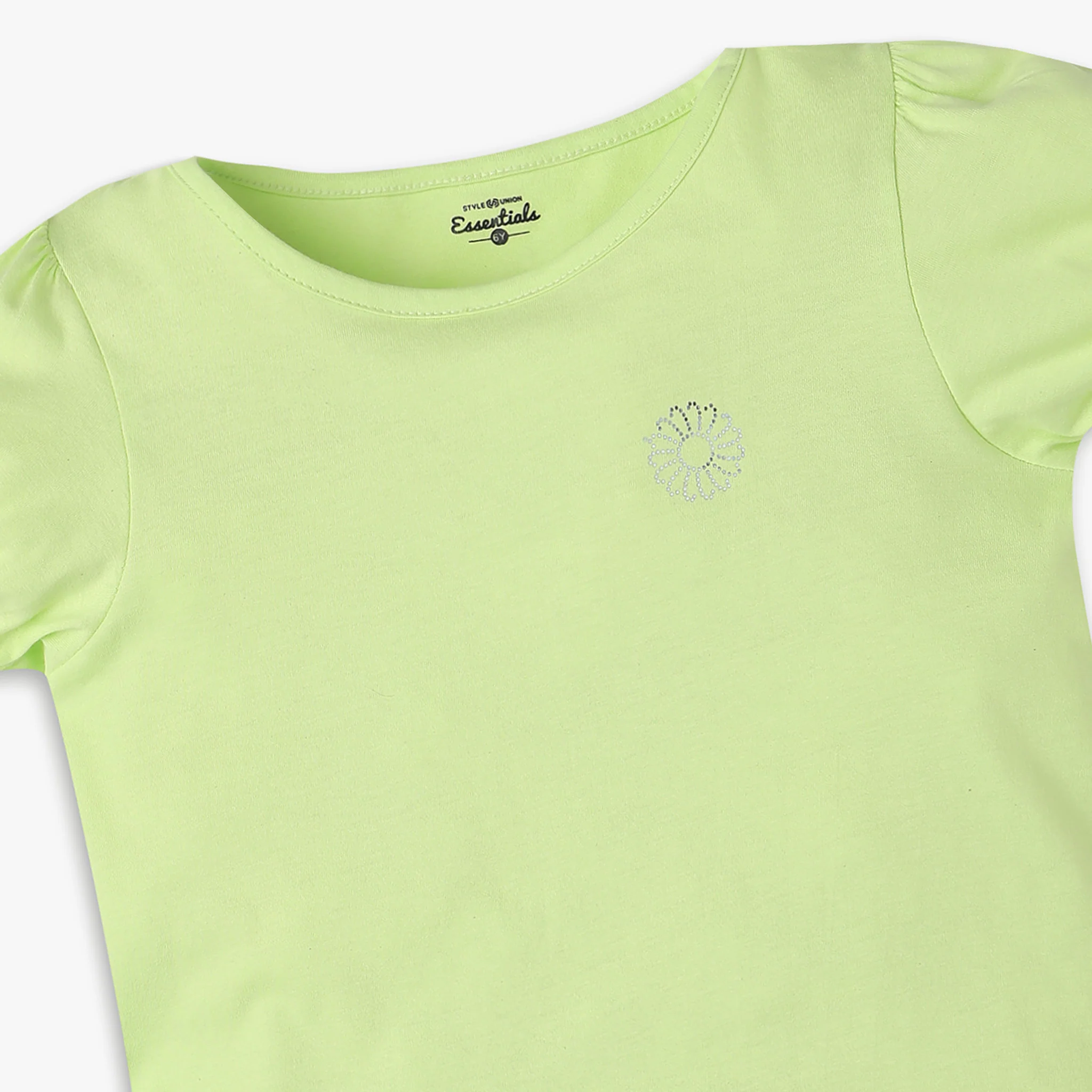 Girls Regular Fit Solid T-Shirt - Image 21
