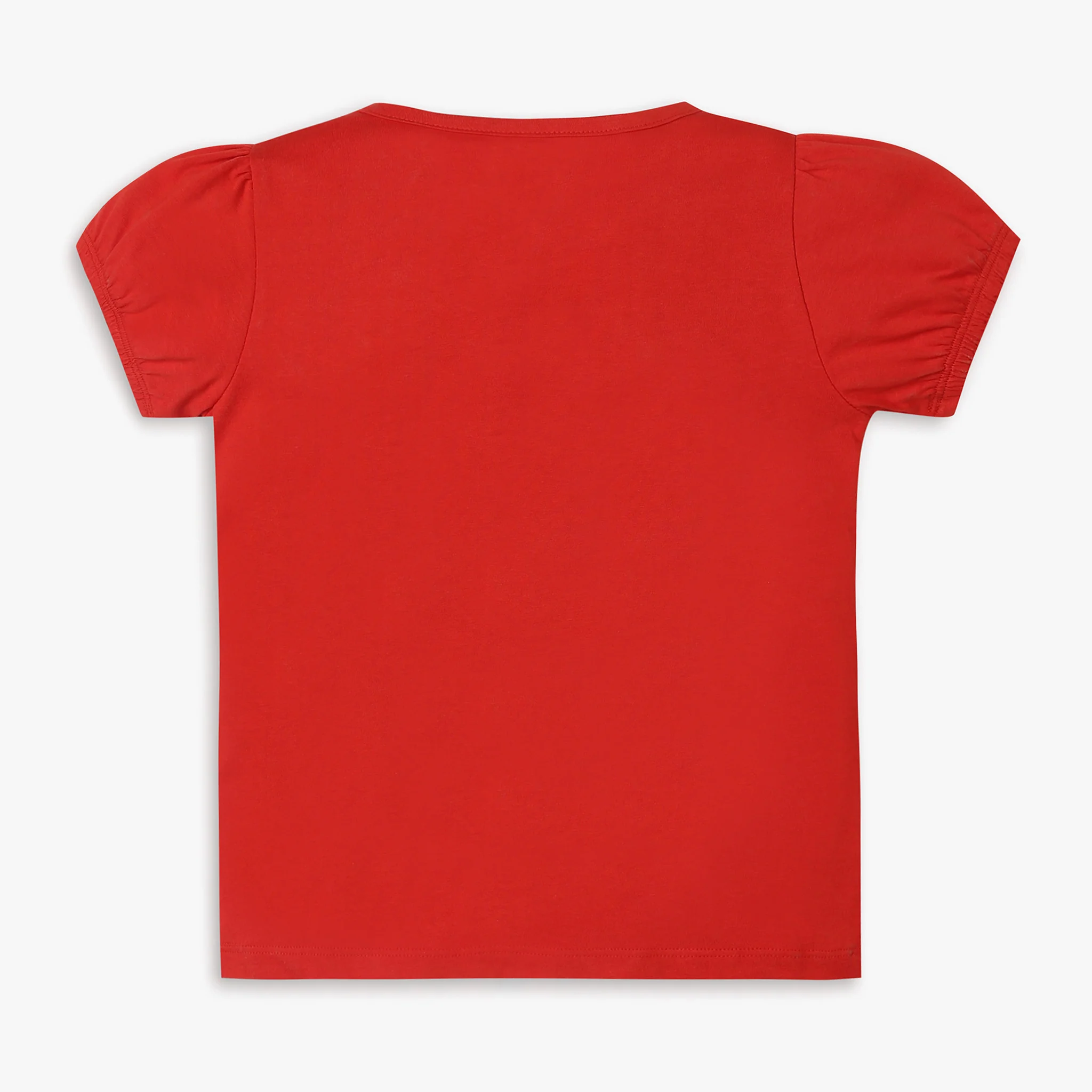 Girls Regular Fit Solid T-Shirt - Image 8