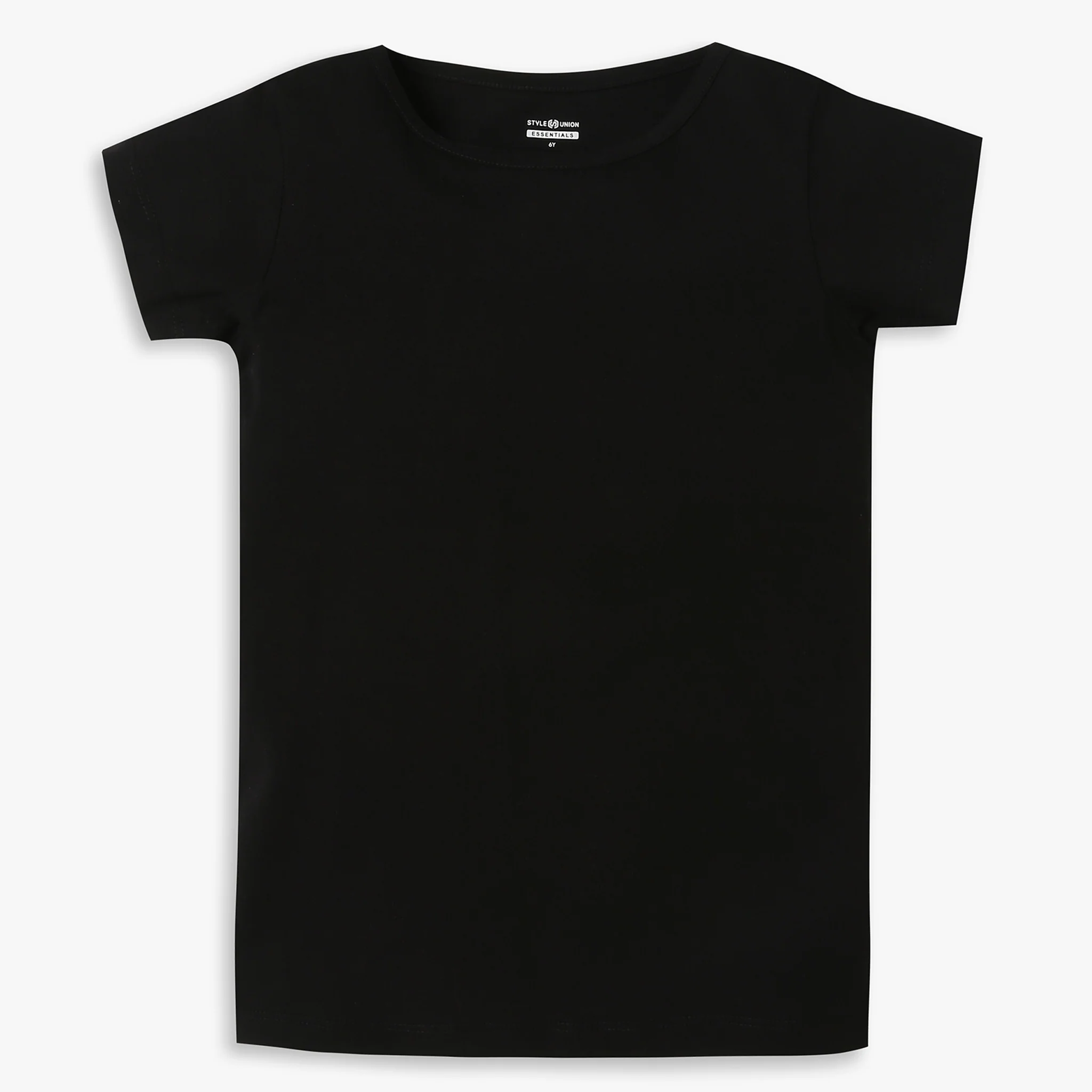 Girls Regular Fit Solid T-Shirt - Image 7