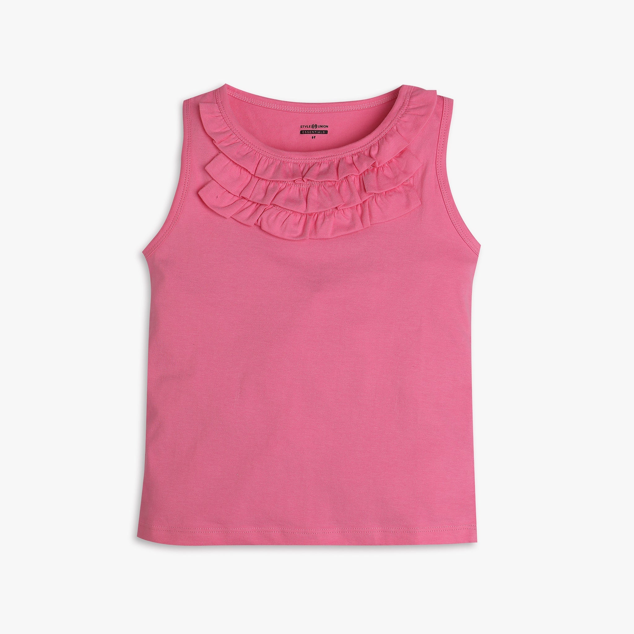 Girls Regular Fit Solid T-Shirt - Image 10