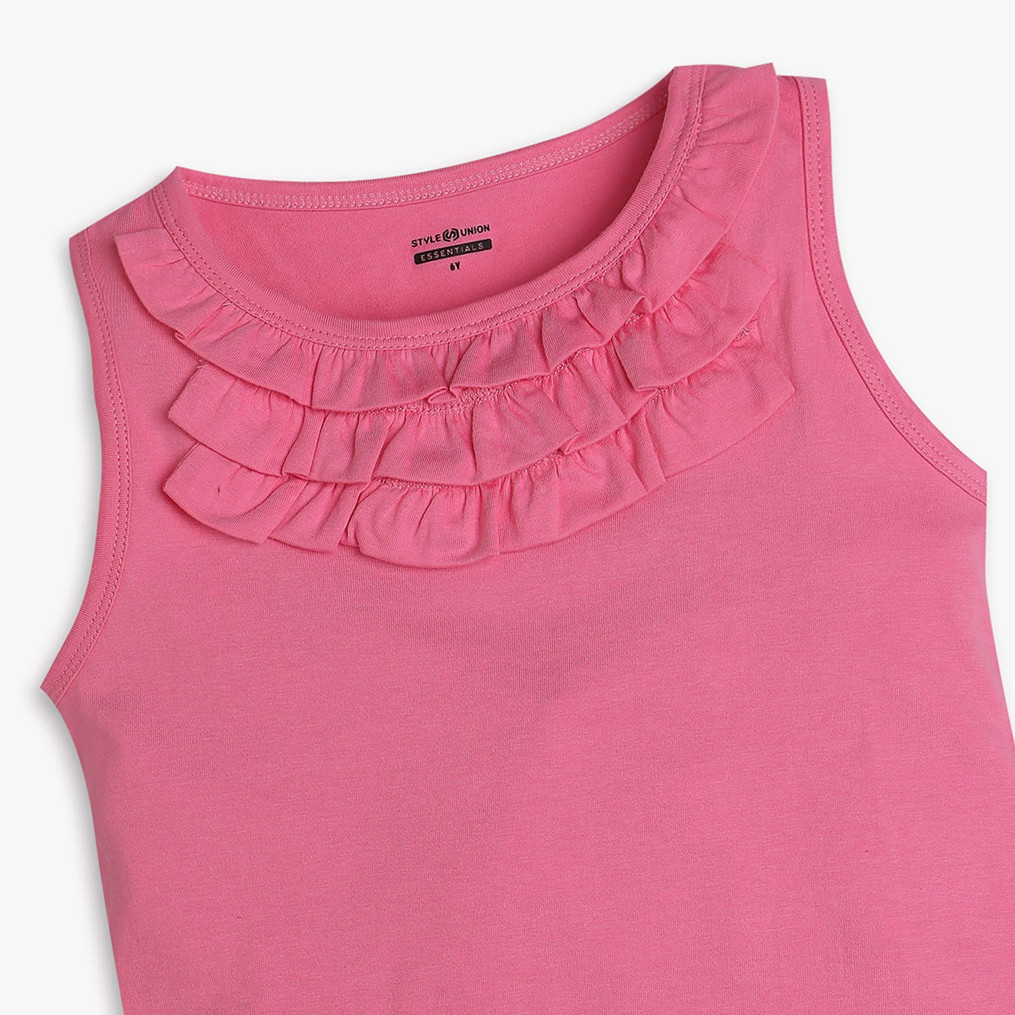 Girls Regular Fit Solid T-Shirt - Image 12