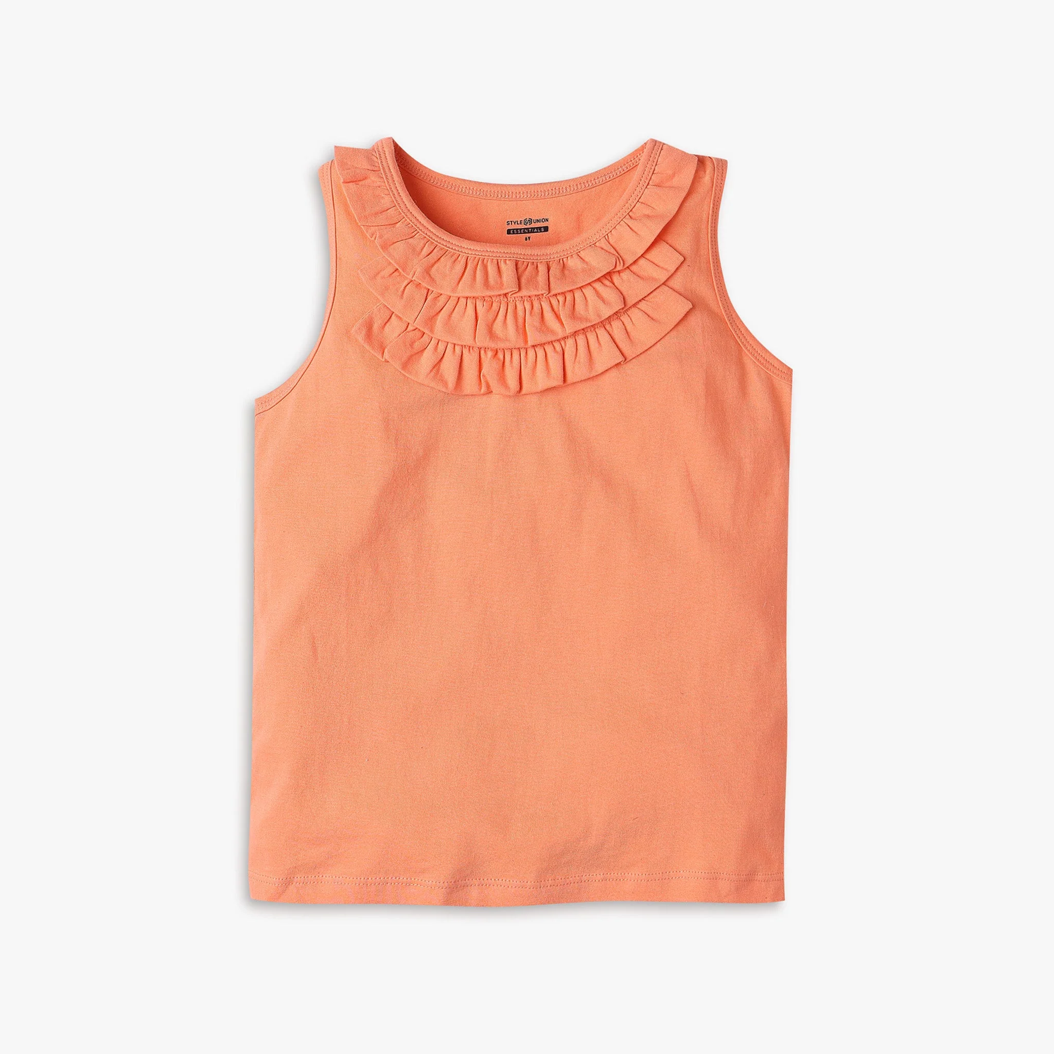 Girls Regular Fit Solid T-Shirt - Image 4