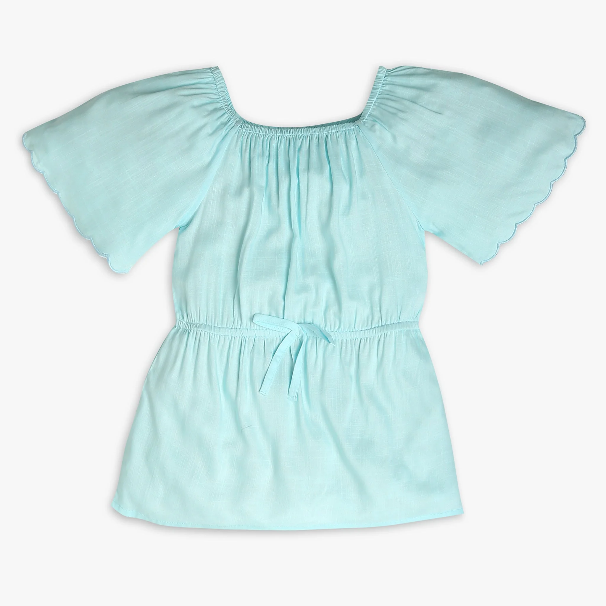 Girls Regular Fit Solid Top - Image 7