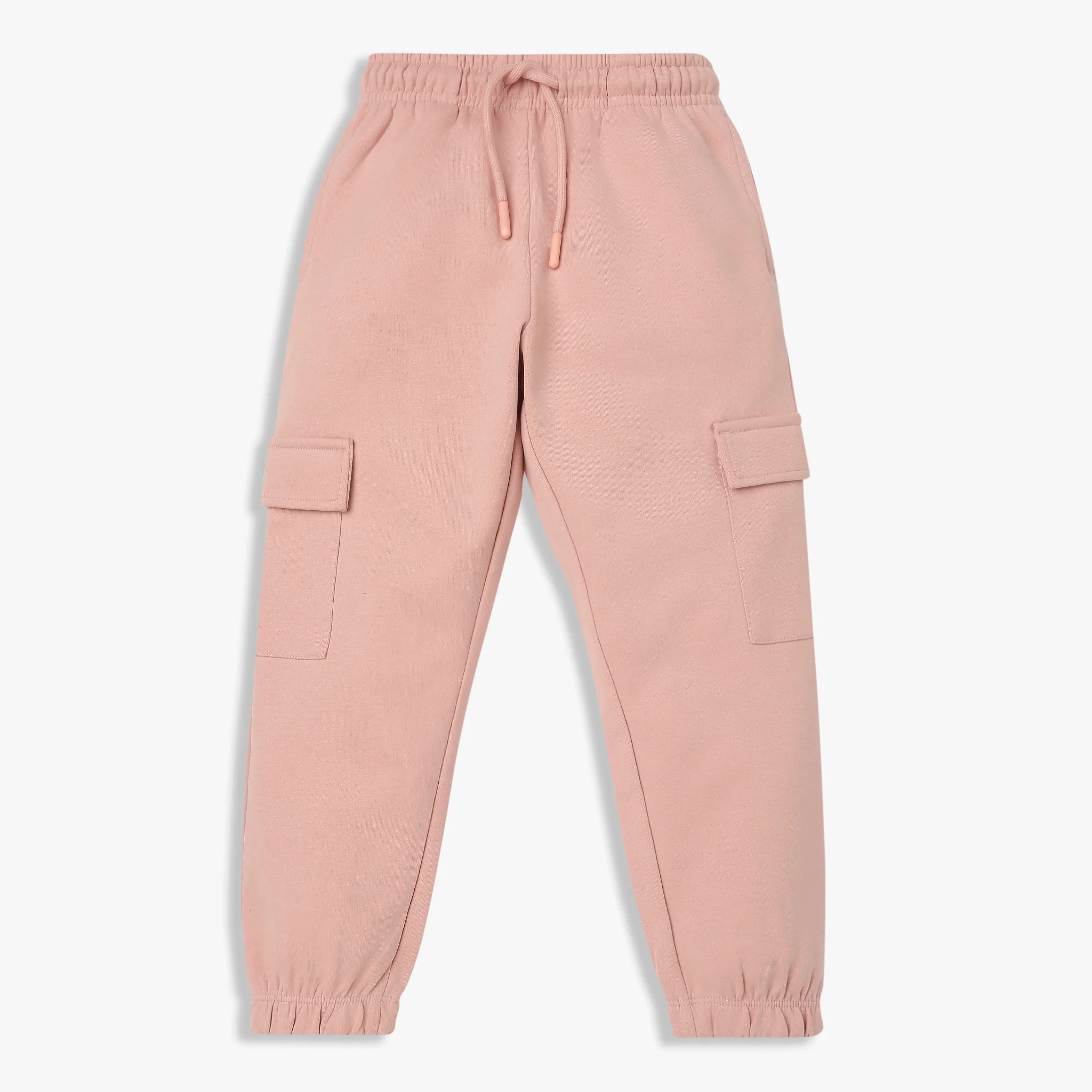 Girls Solid Pop Joggers - Image 4