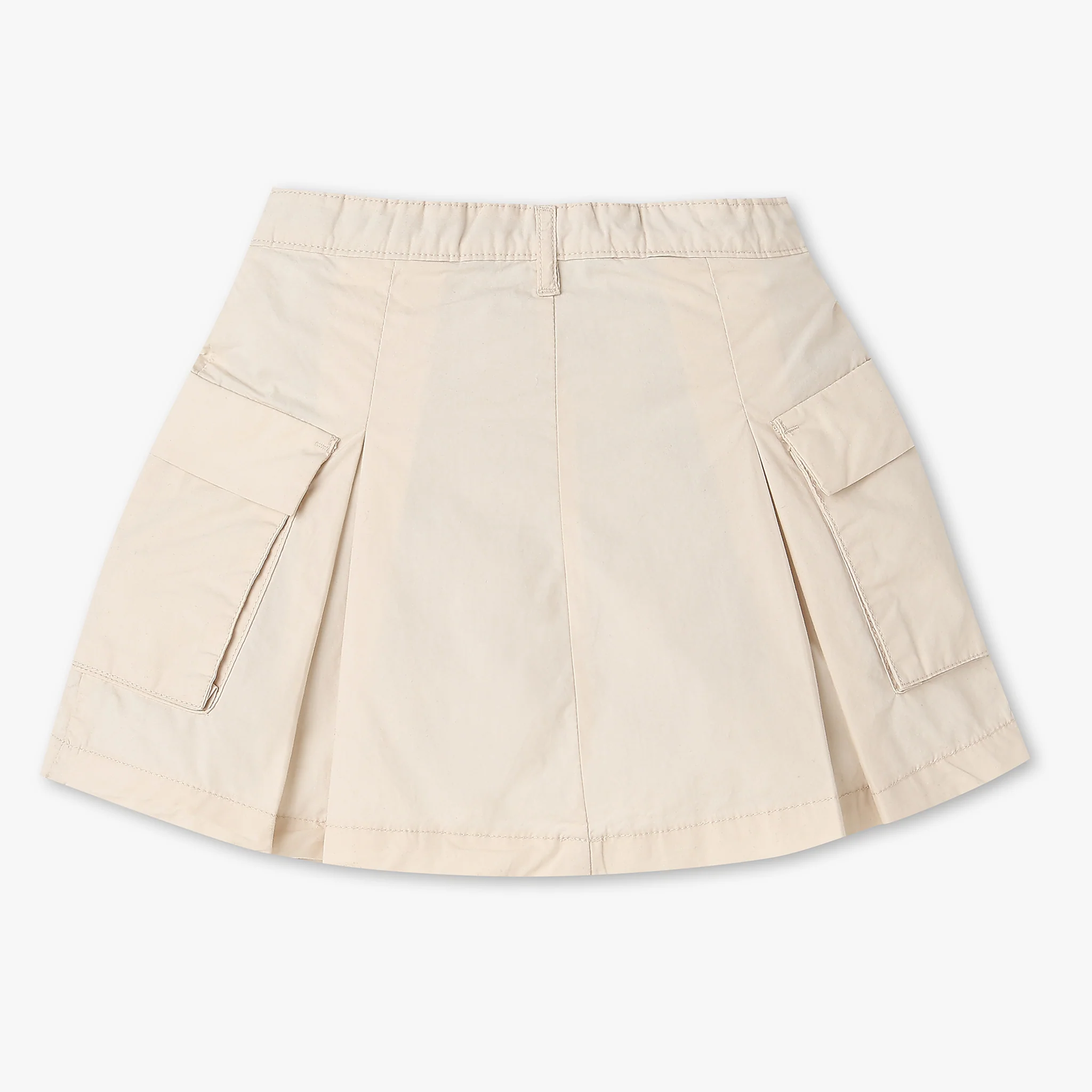 Girls Cotton Solid Skirt - Image 8