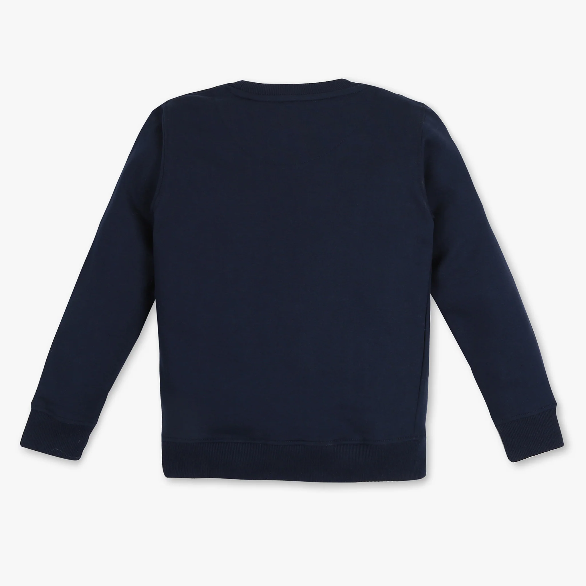 Girls Solid Slogan Sweat Tee - Image 2