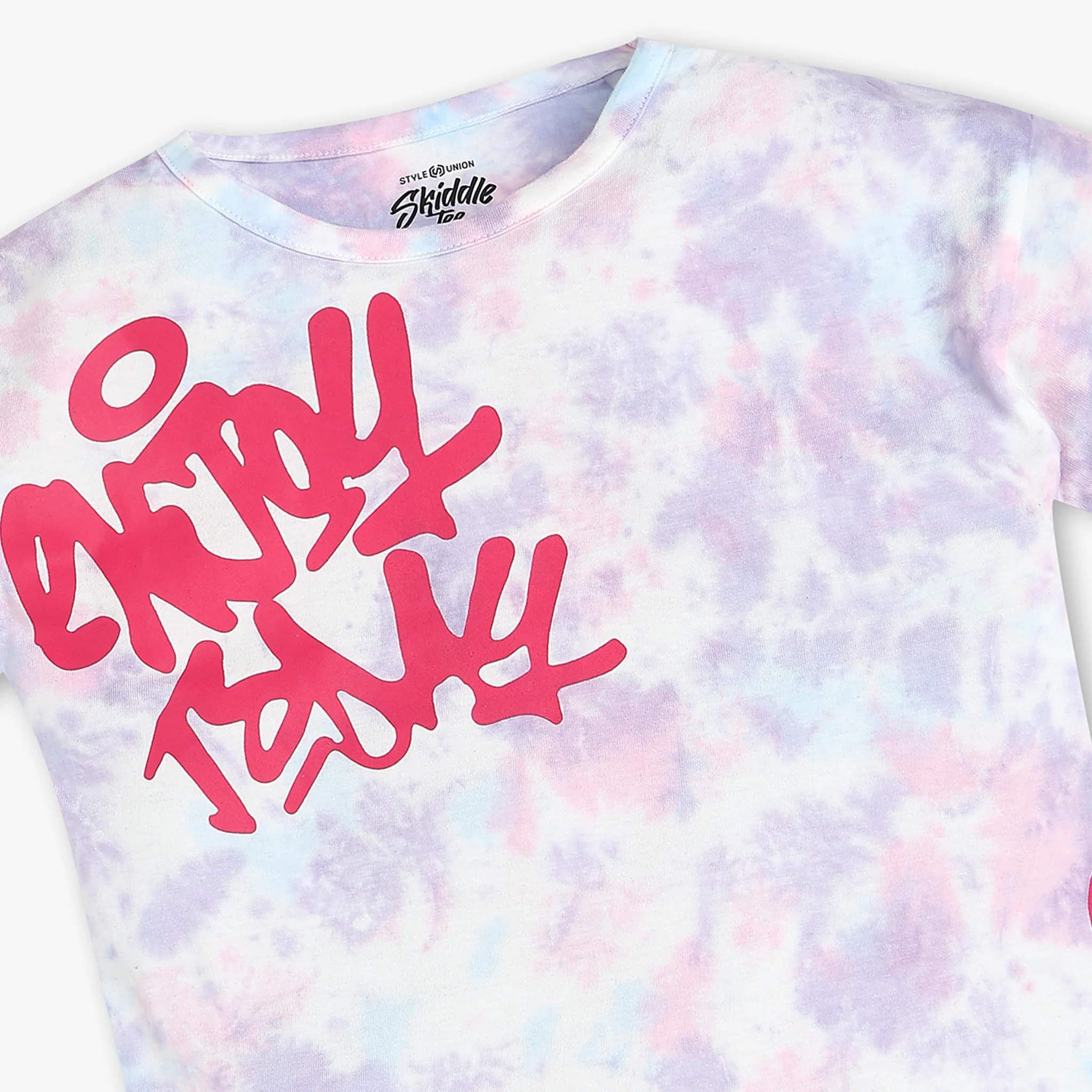 Girls Tie-Dye Cotton T-Shirt - Image 3