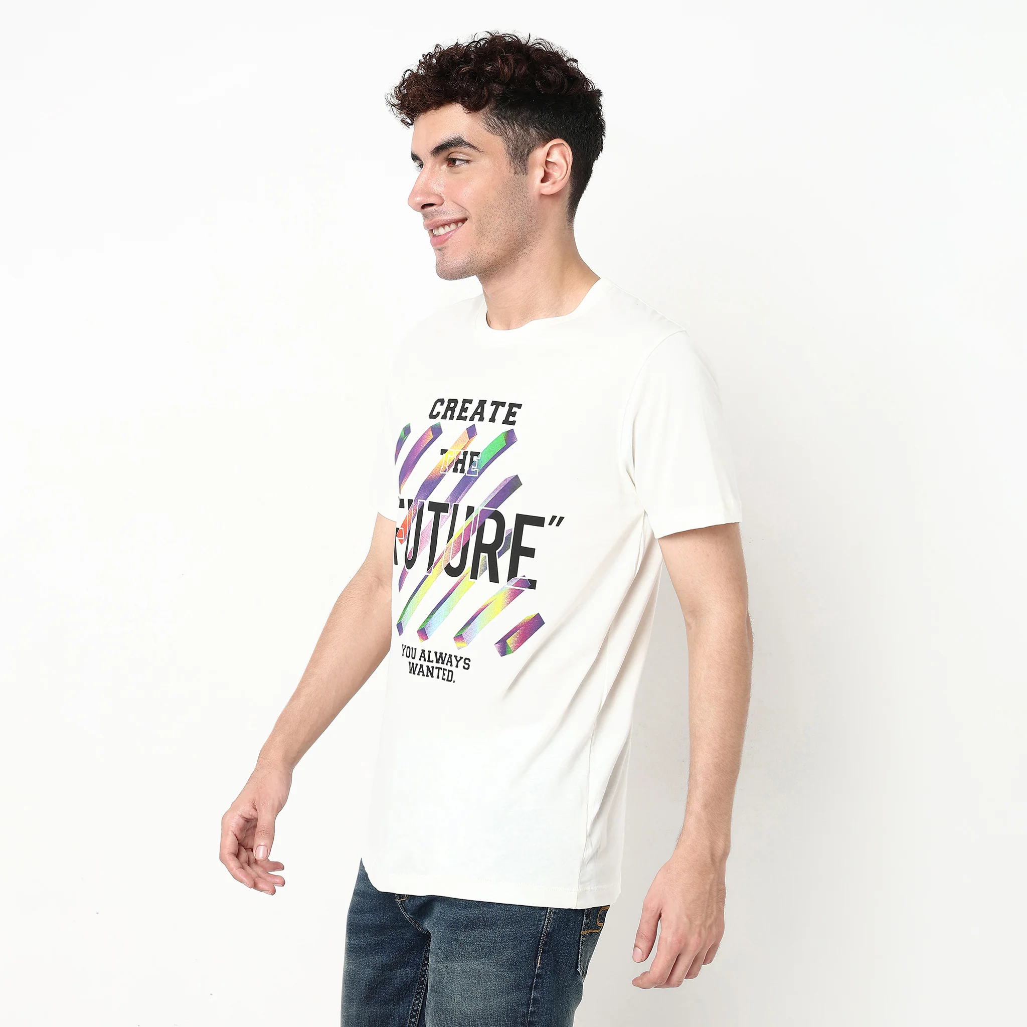 Crew Neck Cotton Graphitee - Image 5