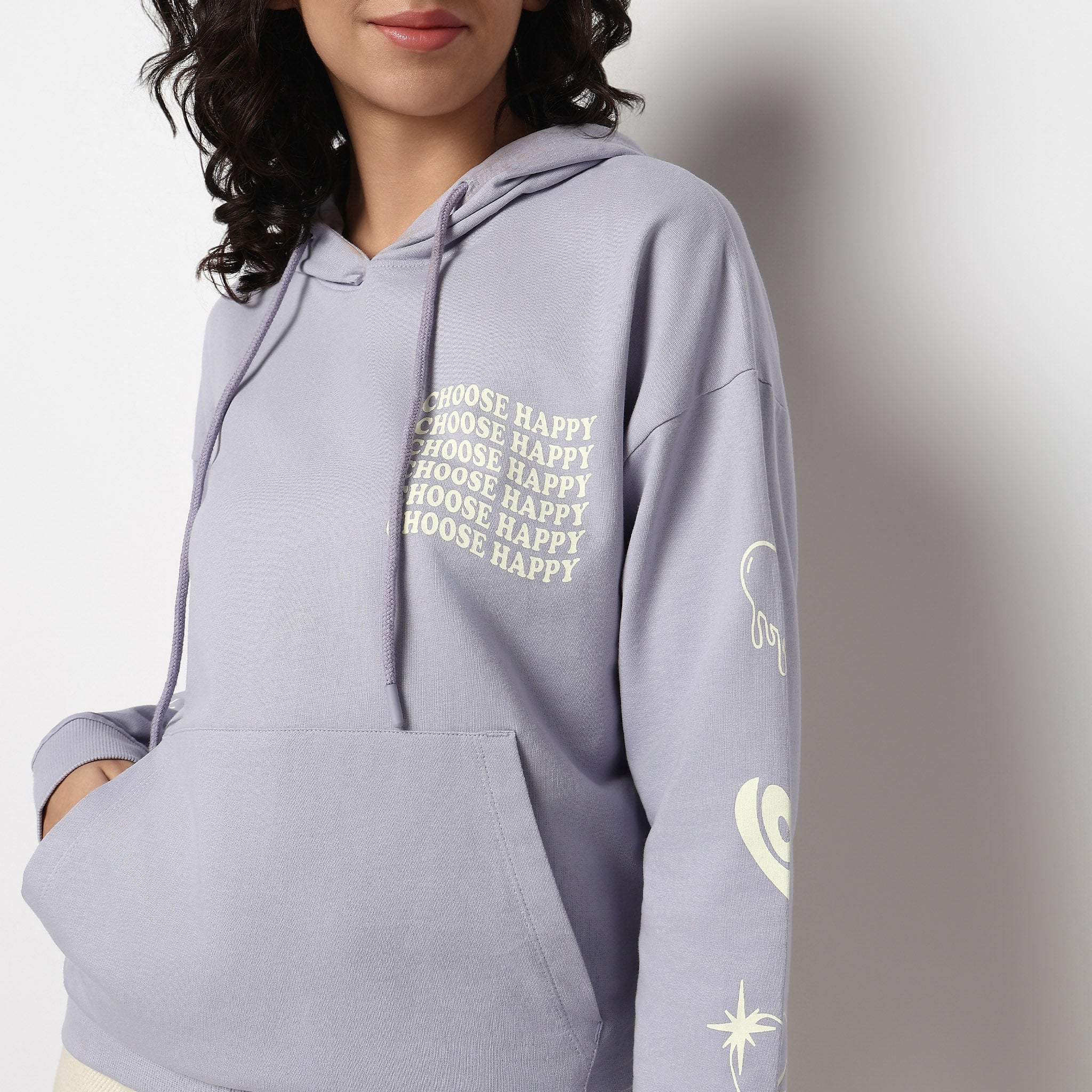 Hoodie With Front And Back Print - Image 4