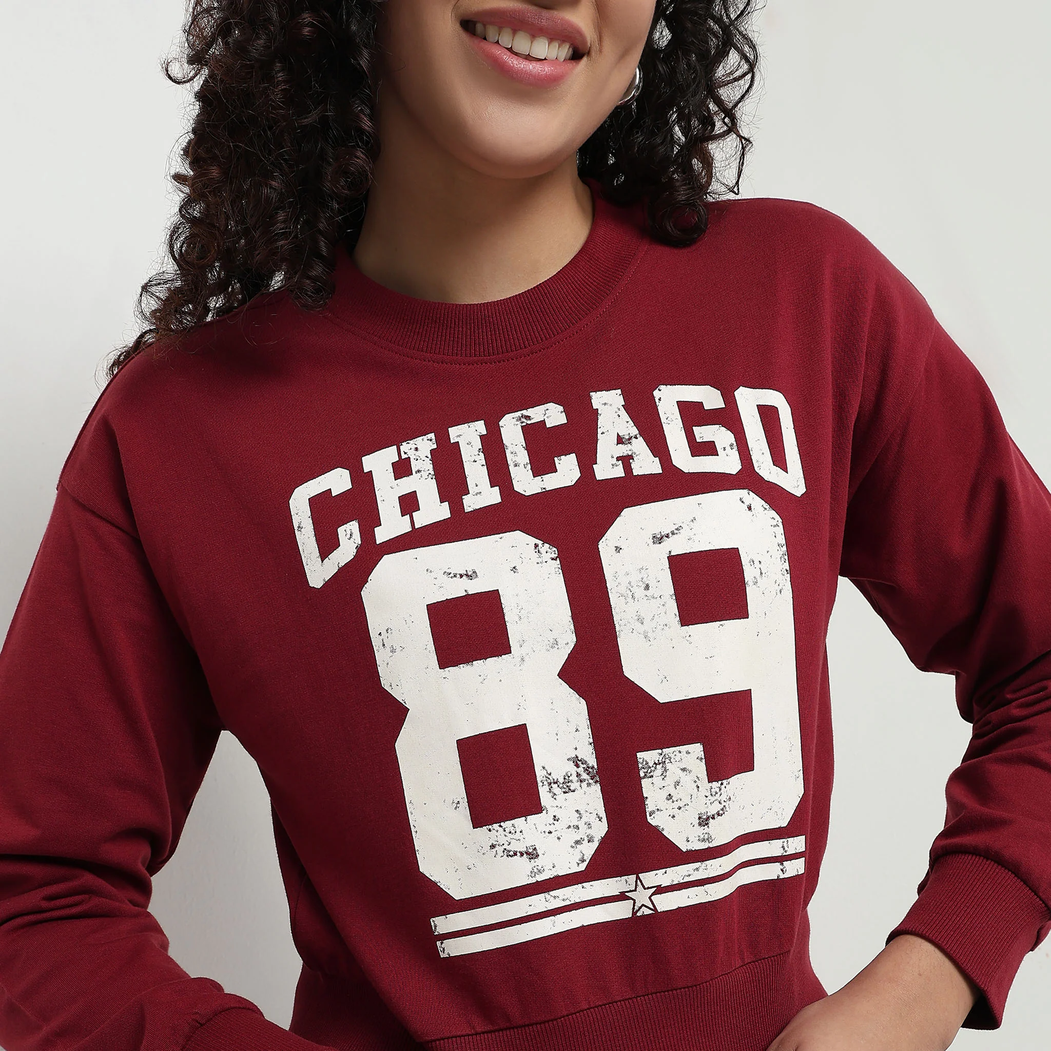 Graphic Cotton Sweat Tee - Image 4