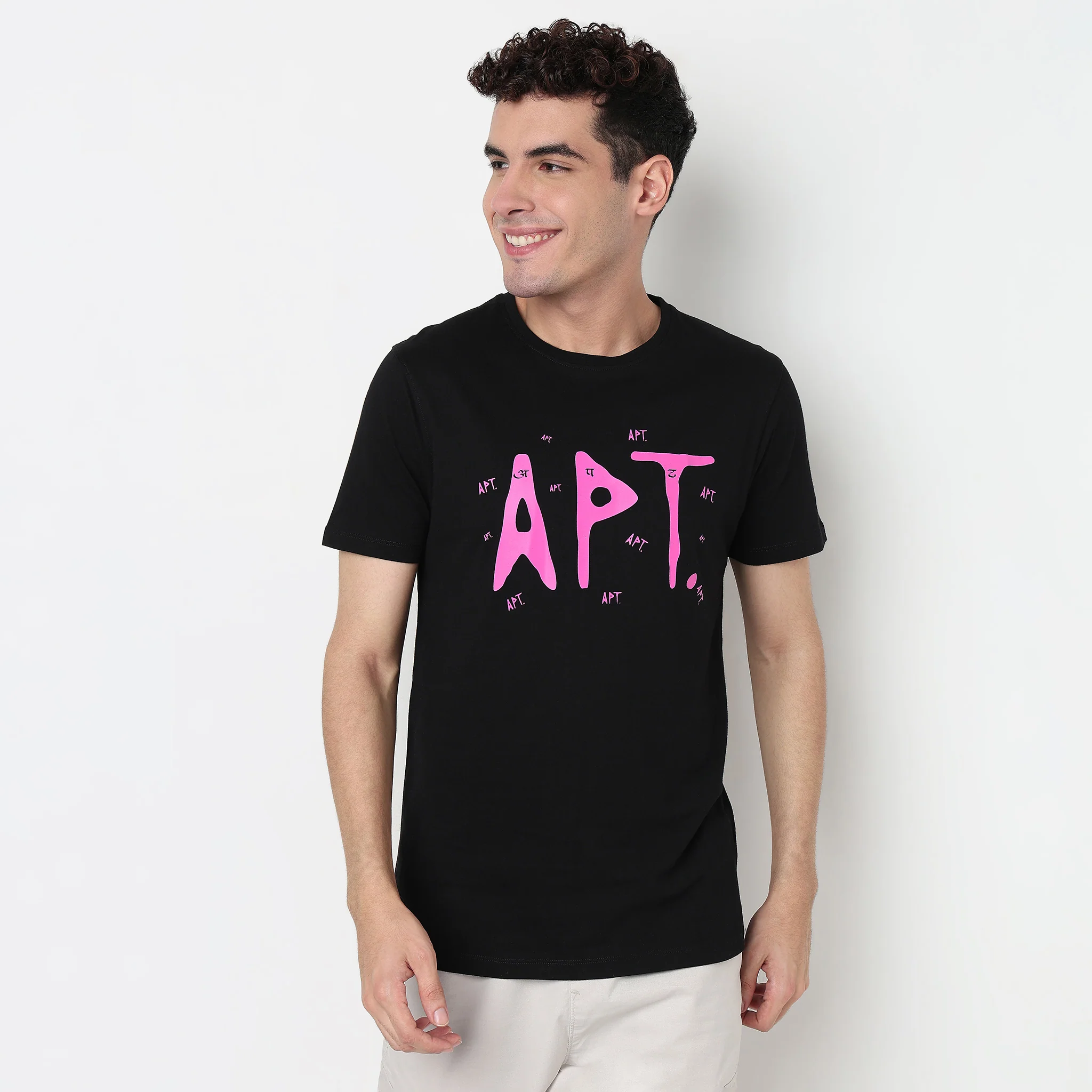 Cotton Crew Neck Graphitee - Image 2