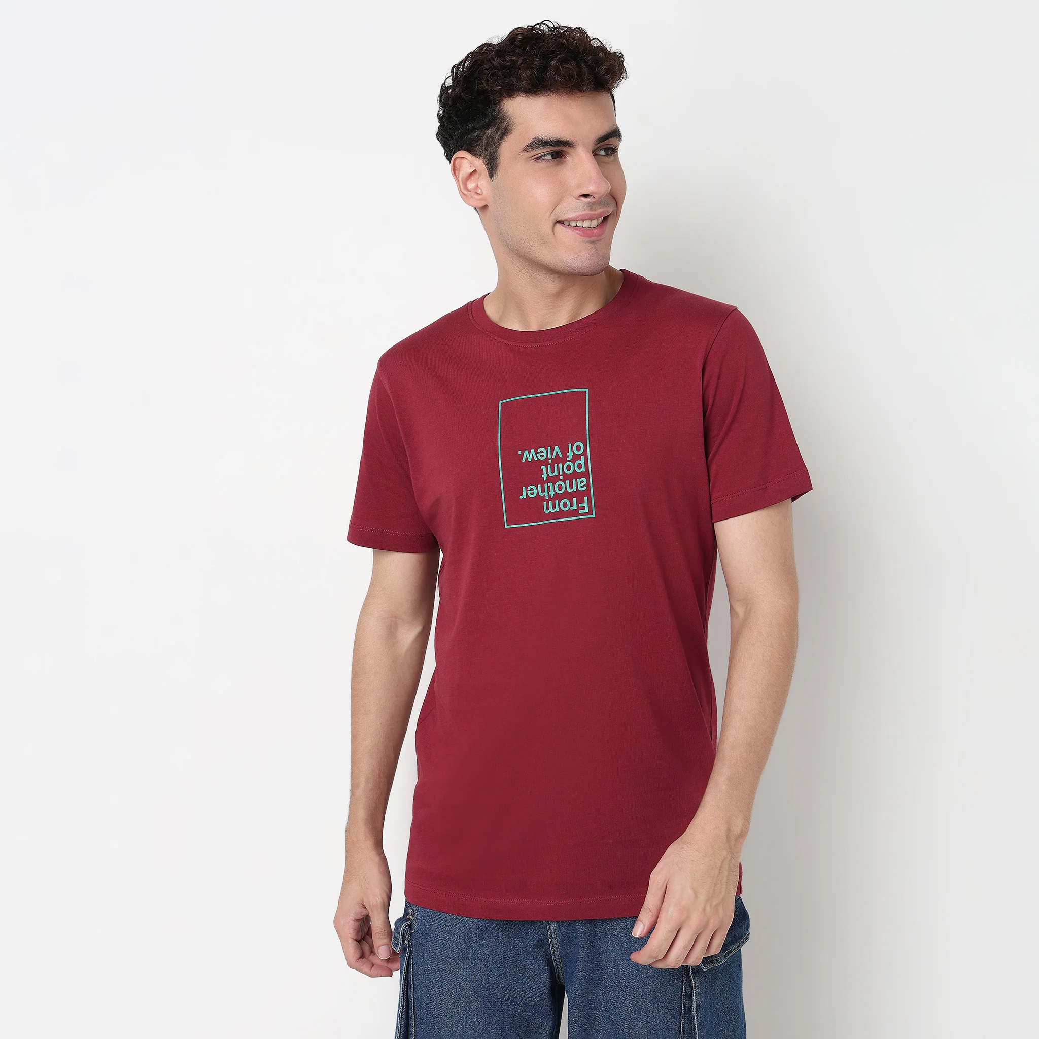 Cotton Crew Neck Graphitee - Image 2