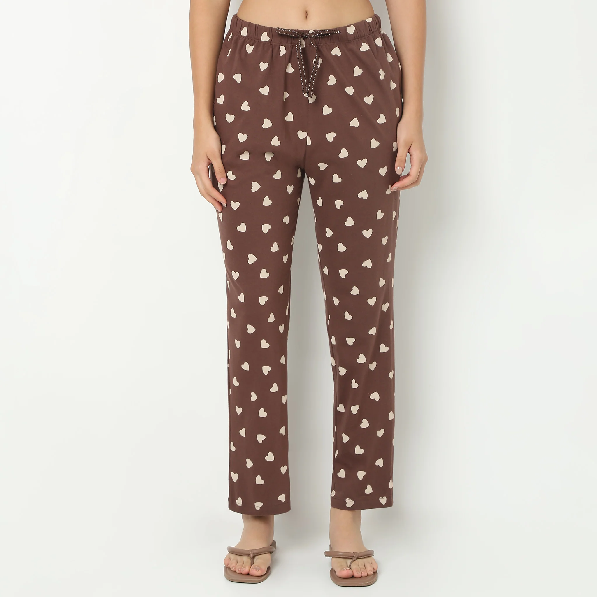Heart Print Loungewear Core Pyjamas - Image 2