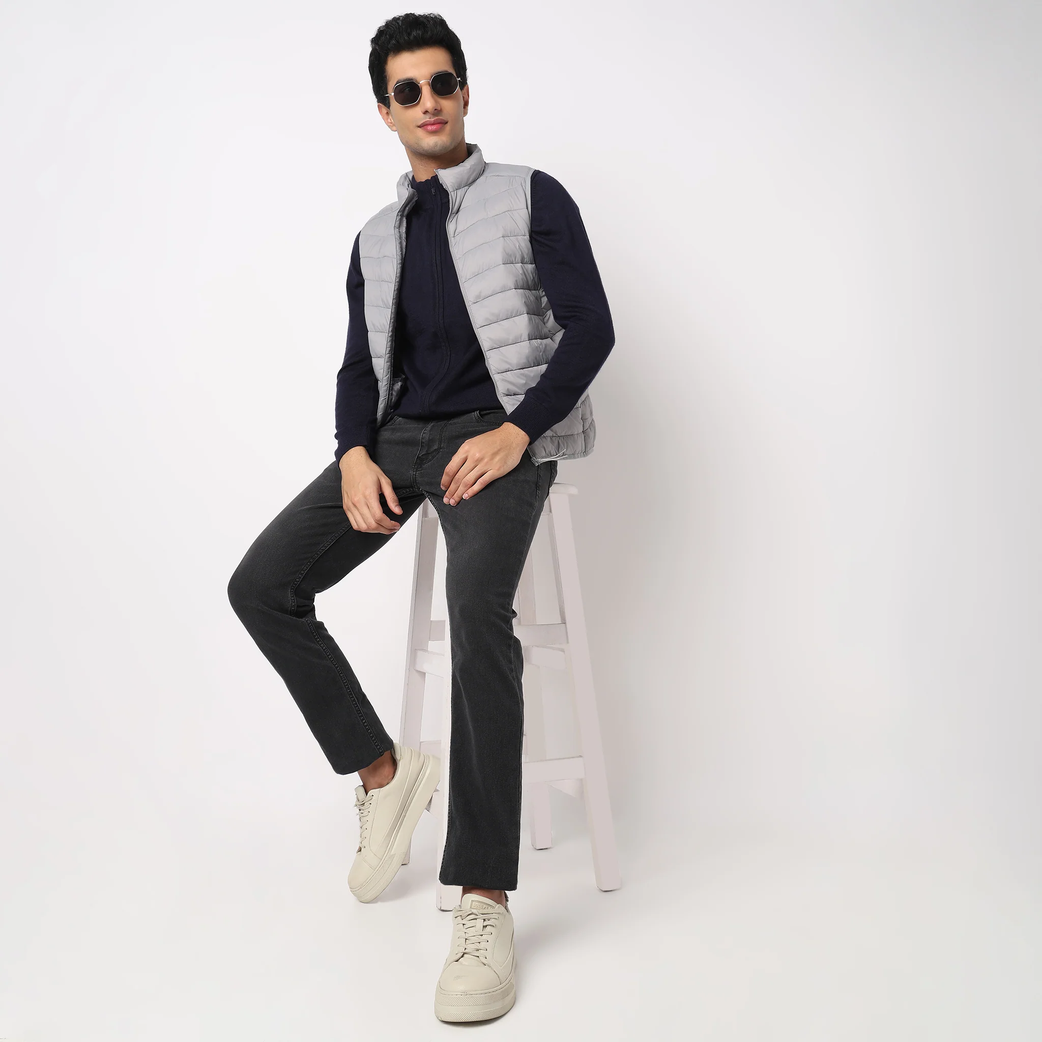Heat-X Ultrapuff High Neck Sleeveless Gilet Jacket - Water Repellant Fabric with Zippered Hand Pockets