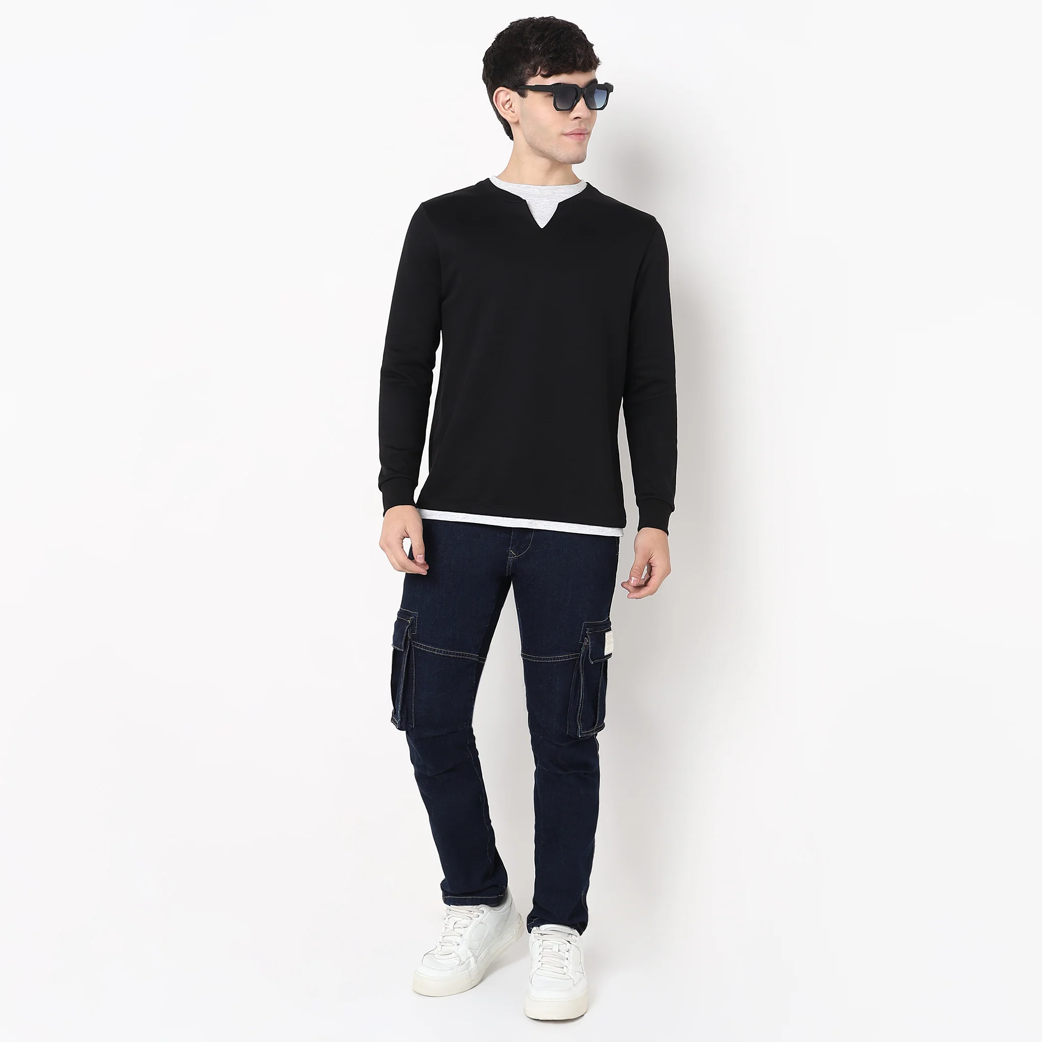 Henley Neck Varsitee T-Shirt - Image 12