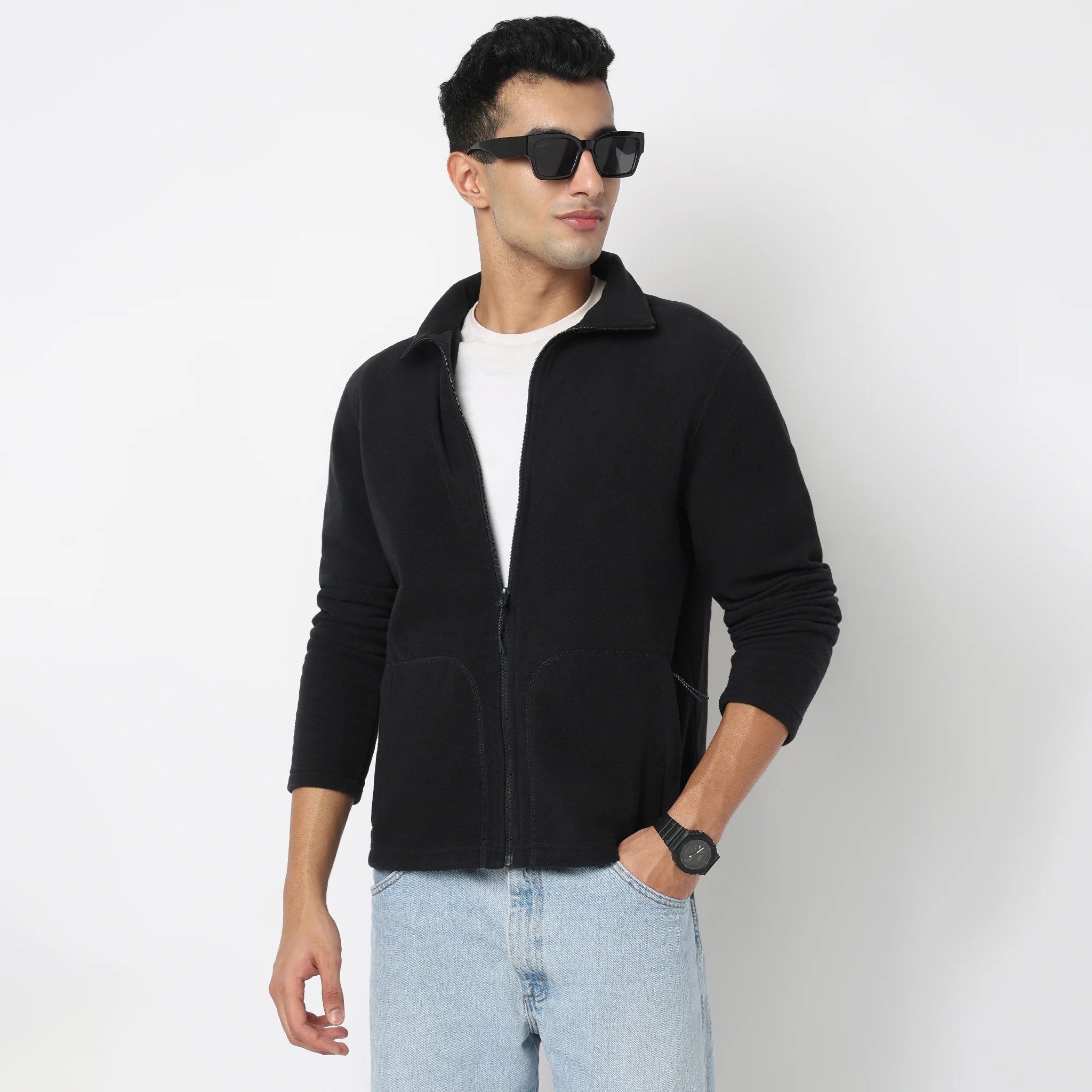 Heat-X Polair Fleece High Neck Sweatshirt - Super Soft & Superior Heat Control - Image 8