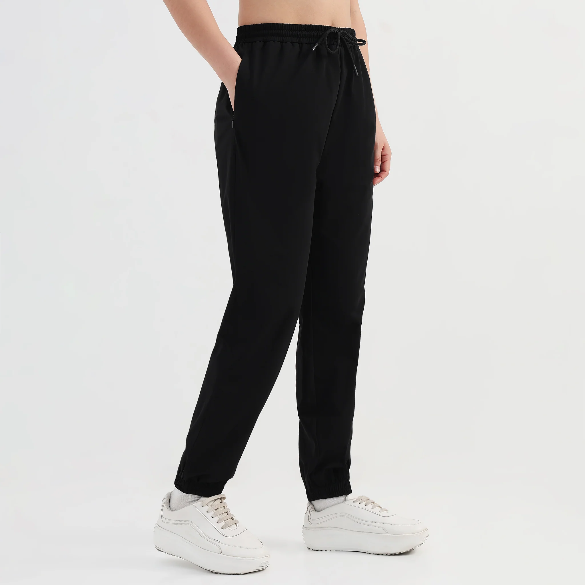 Air Dry High Rise Active Joggers With Patch Pockets - Image 9