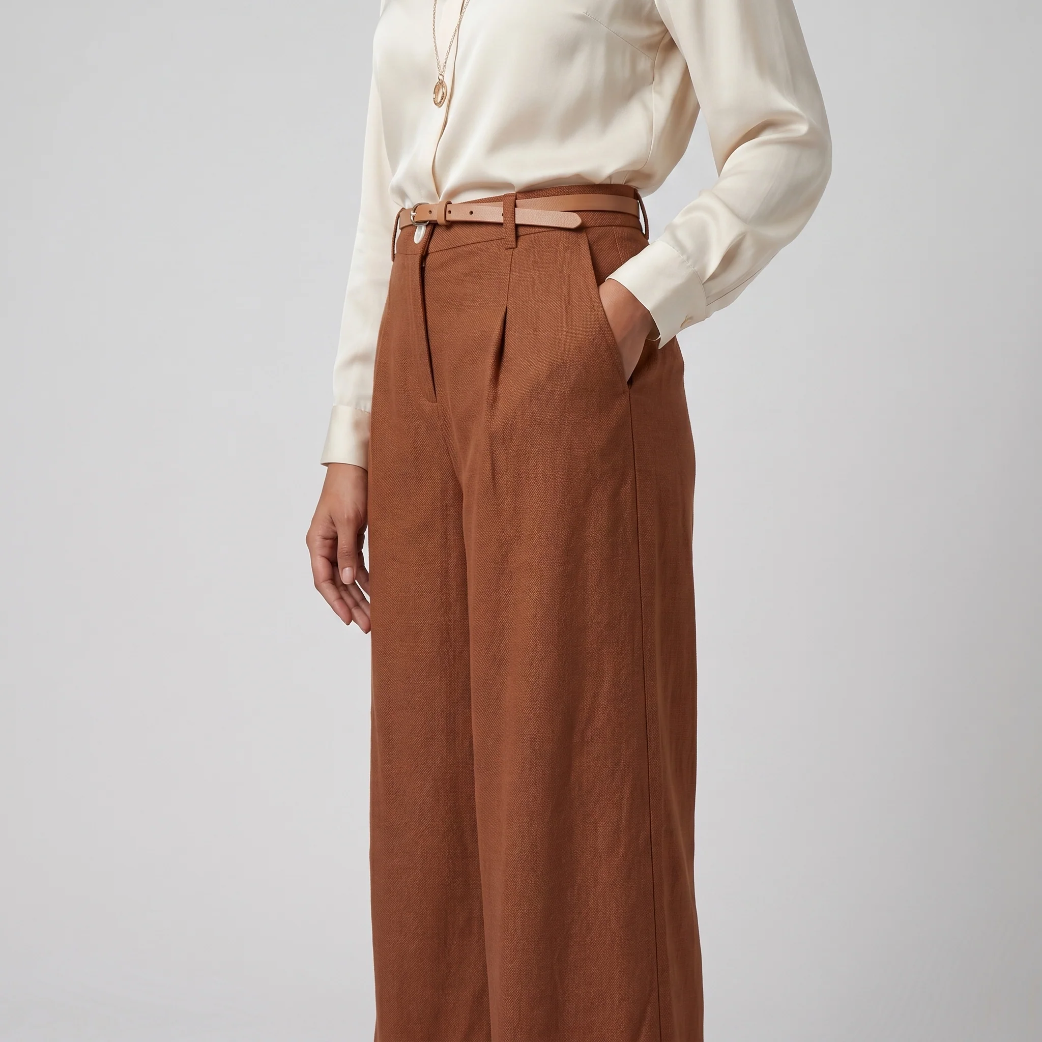 High Rise Straight Pant - Image 2