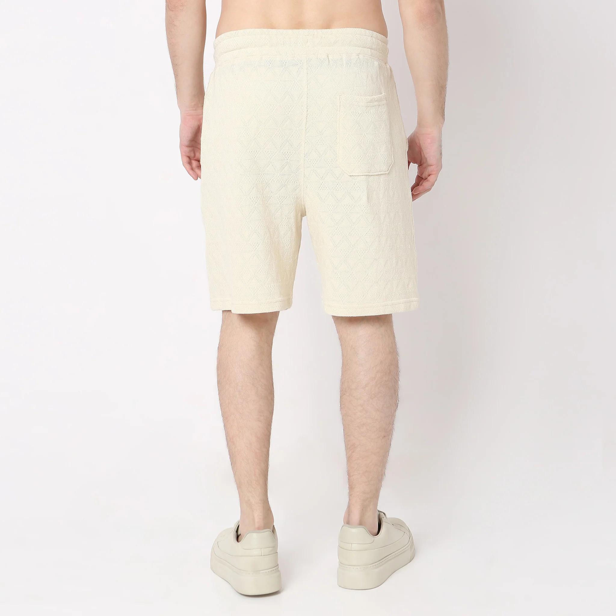 Unisets™ - Modern Street Structured Knee Length Shorts coordinate With Oversize Tee - Image 3