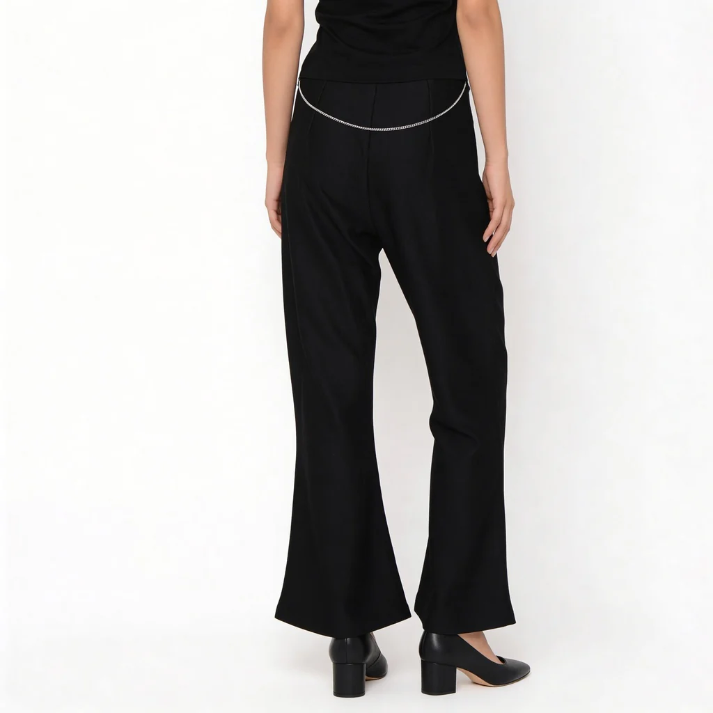 Knitted Mid Rise Palazzo - Image 3