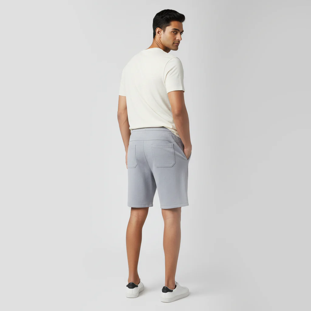 Knitted Solid Flexi Shorts - Image 11