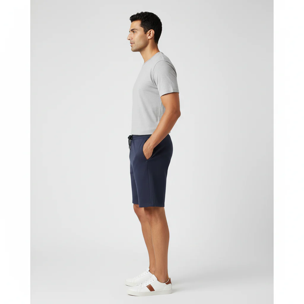 Knitted Solid Flexi Shorts - Image 14
