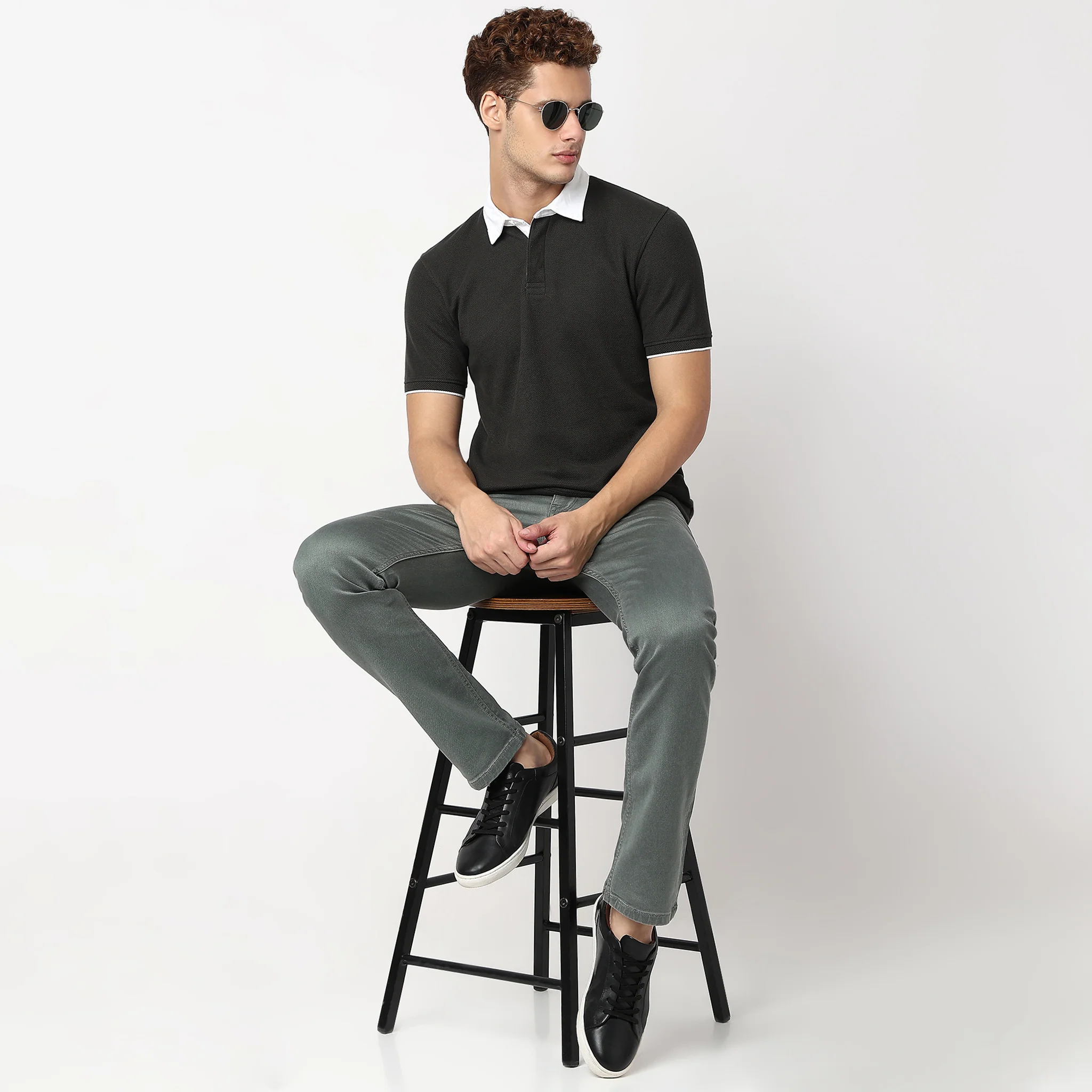 Structured Rugby Polo T-Shirt