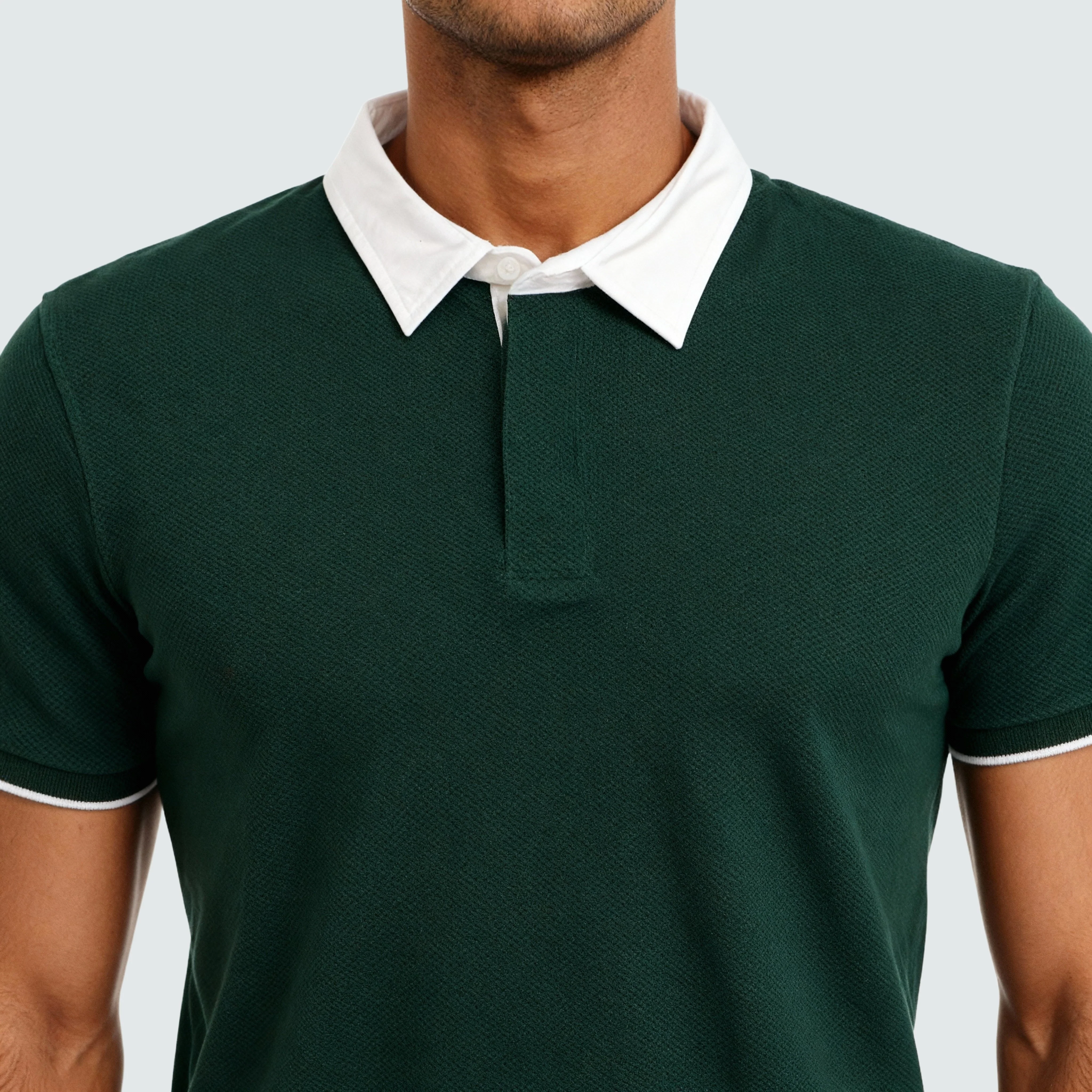 Structured Rugby Polo T-Shirt - Image 14