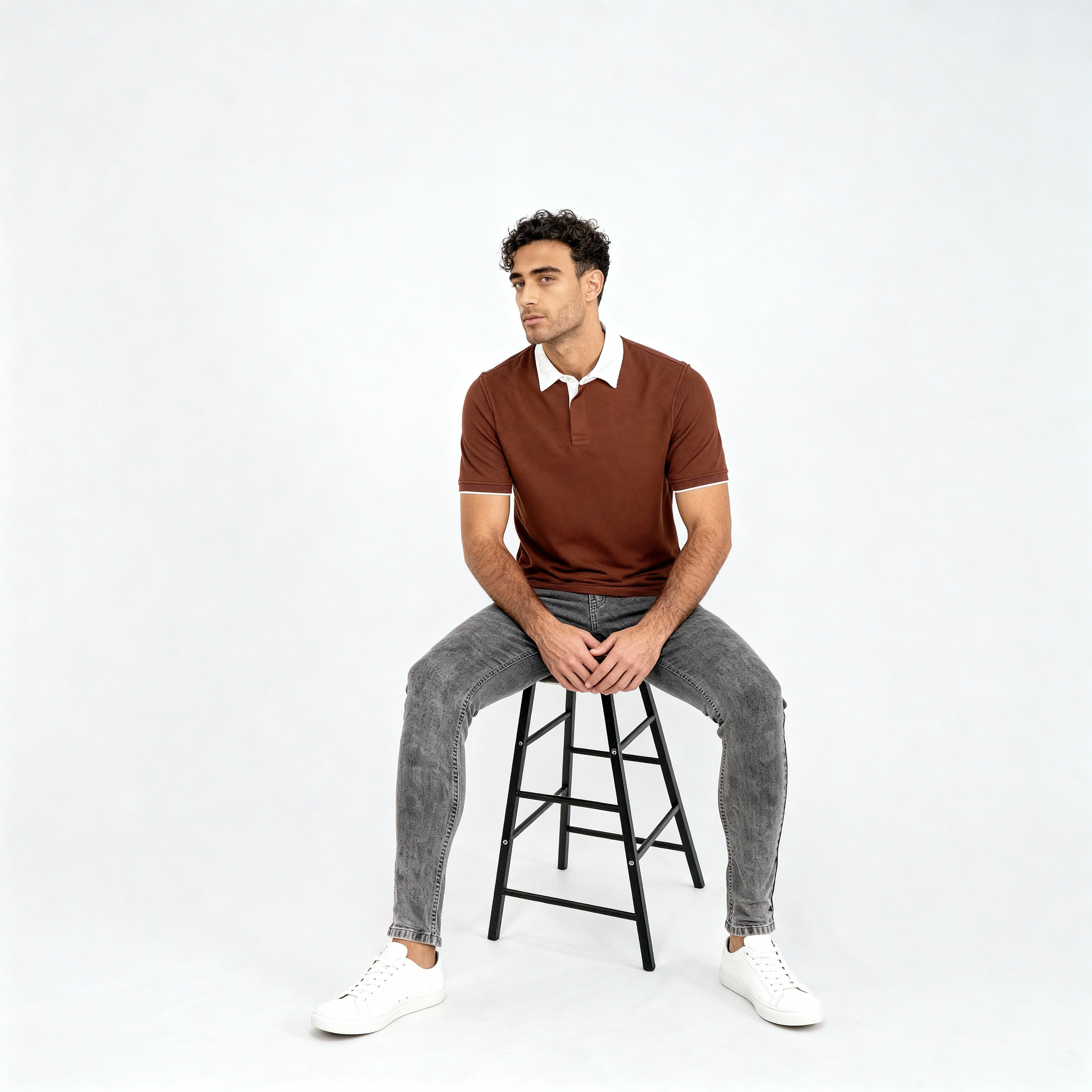 Structured Rugby Polo T-Shirt - Image 16