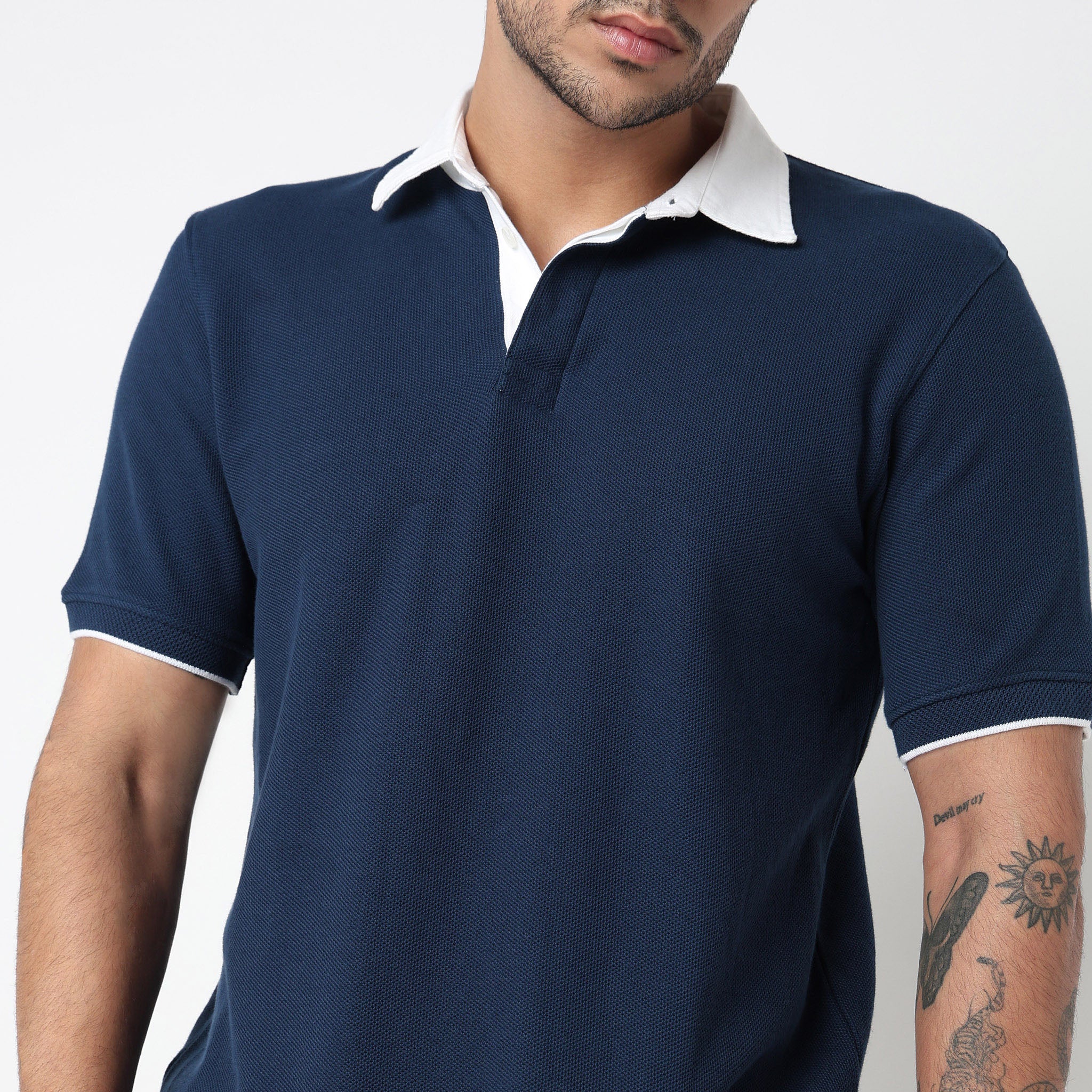 Structured Rugby Polo T-Shirt - Image 24