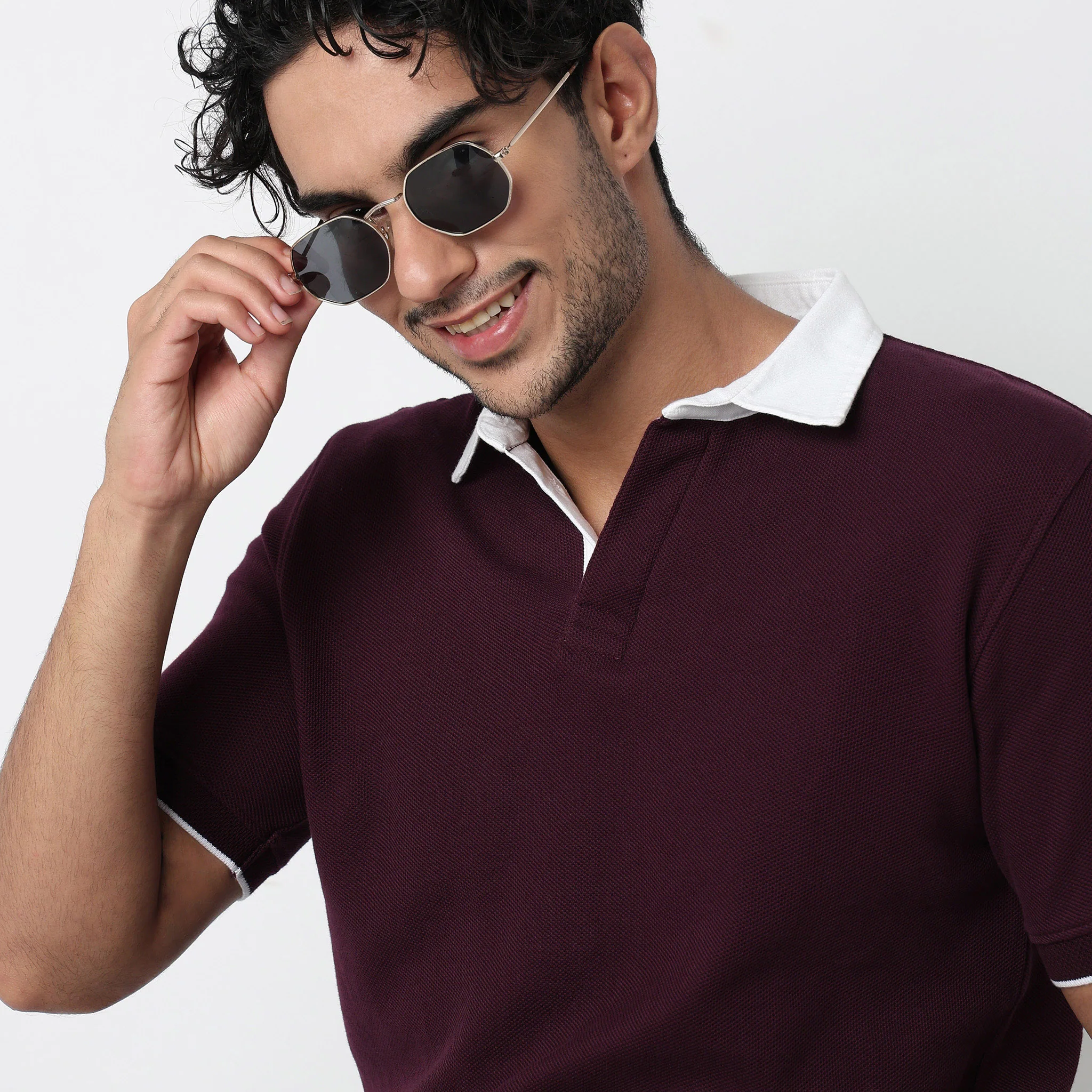 Structured Rugby Polo T-Shirt - Image 29