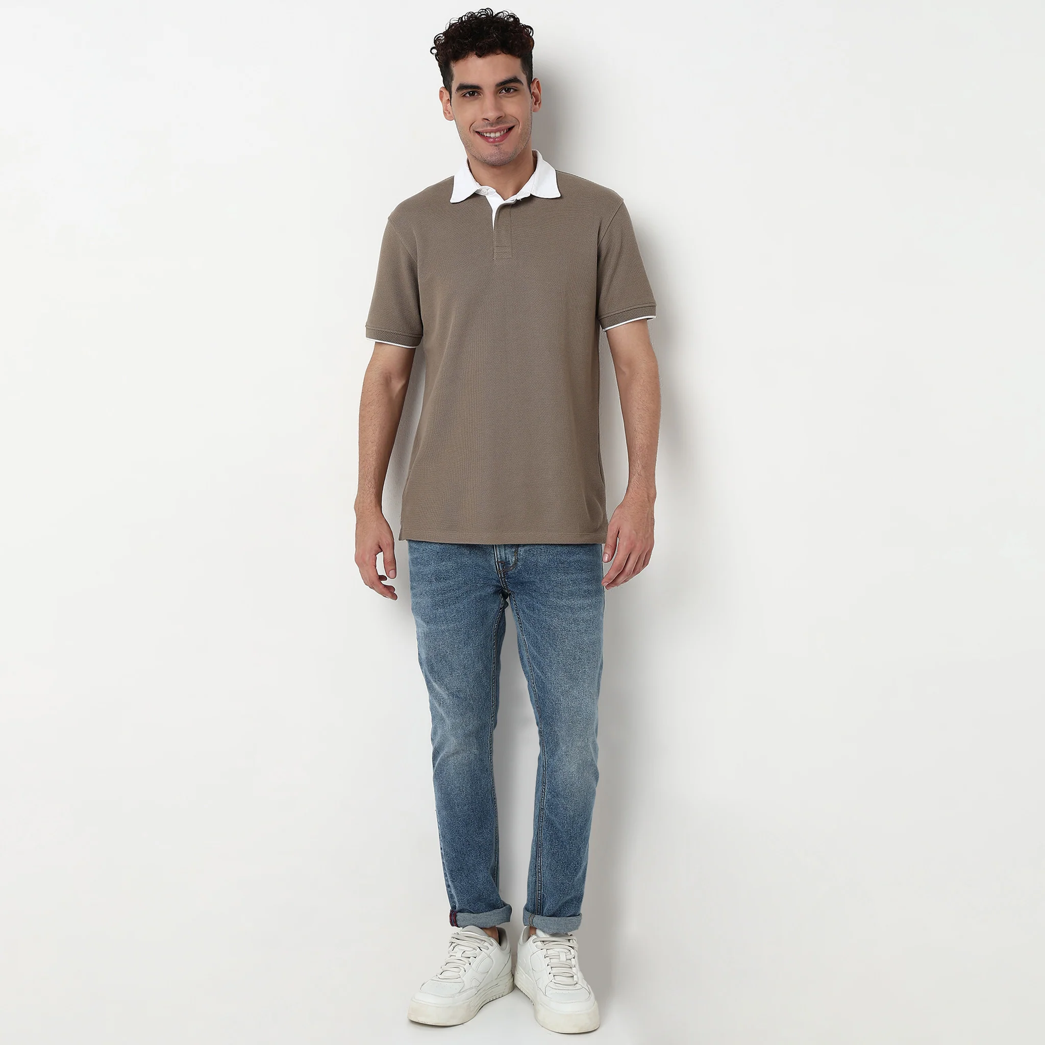 Structured Rugby Polo T-Shirt - Image 6