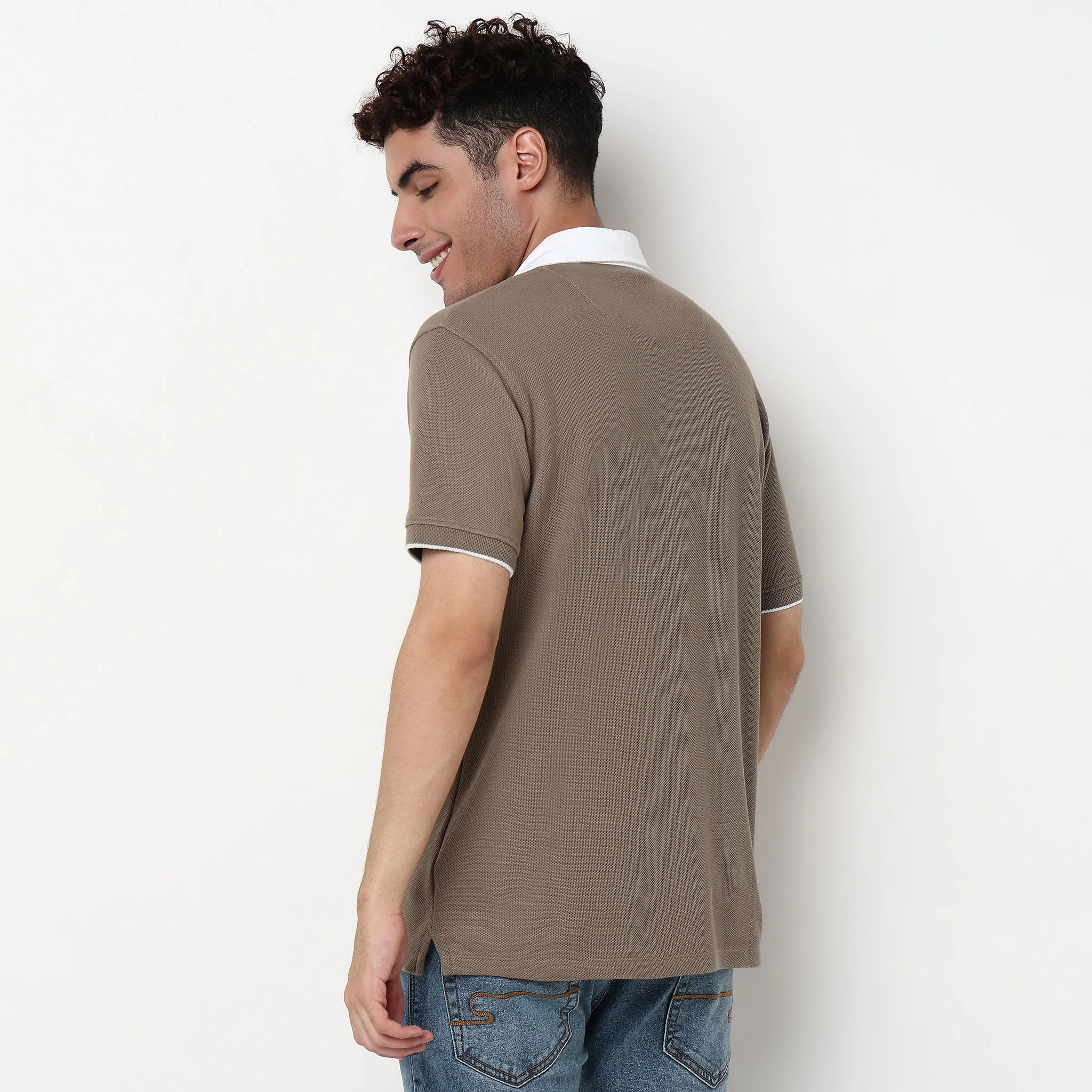 Structured Rugby Polo T-Shirt - Image 8